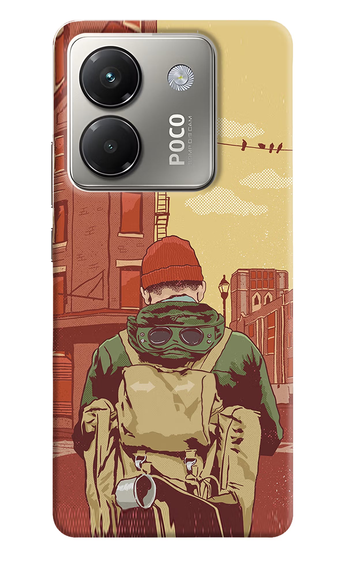 Adventurous Poco M7 Pro 5G Back Cover - Adventurous Poco M7 Pro 5G Back Cover Adventurous Poco M7 Pro 5G Back Cover