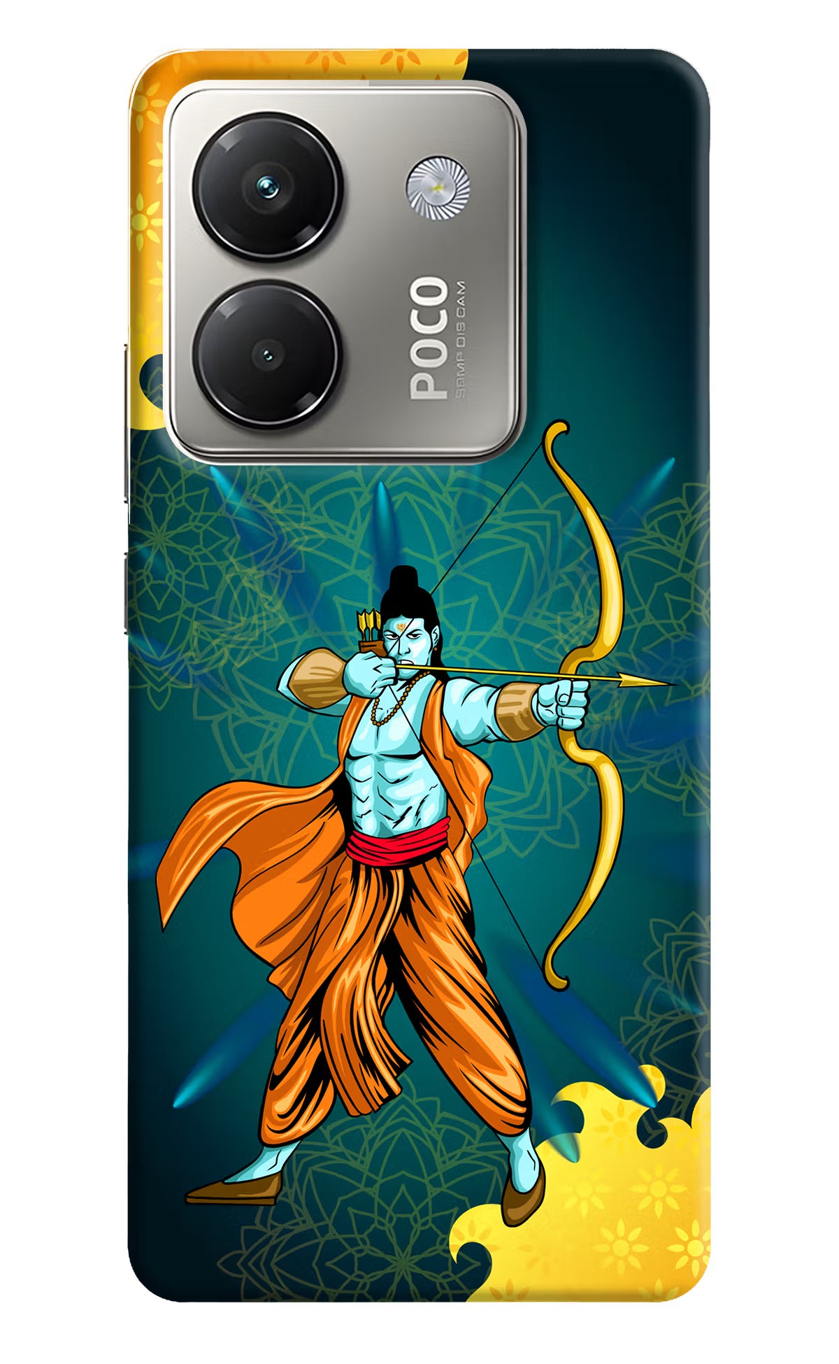 Lord Ram - 6 Poco M7 Pro 5G Back Cover - Lord Ram - 6 Poco M7 Pro 5G Back Cover Lord Ram - 6 Poco M7 Pro 5G Back Cover