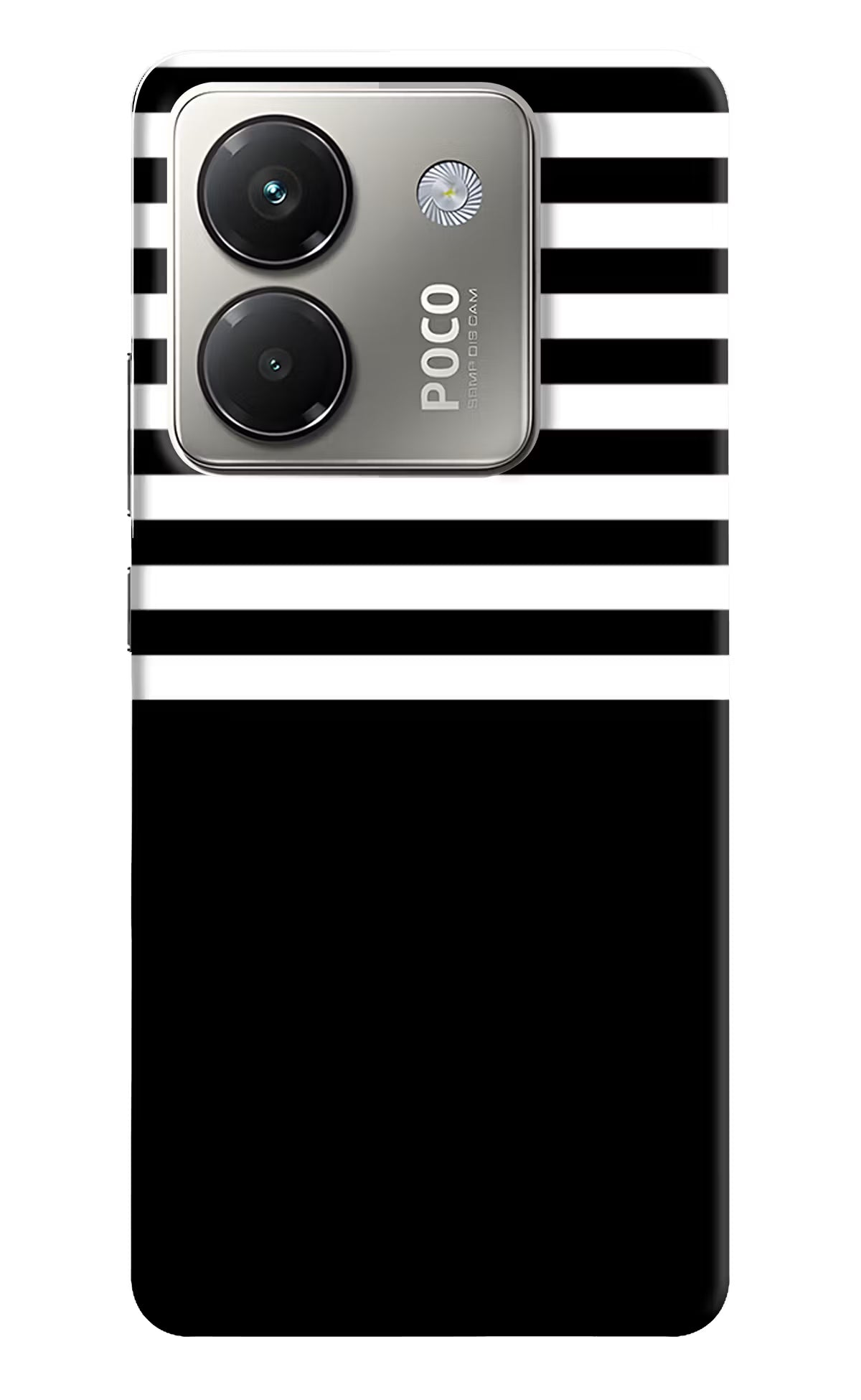 Black and White Print Poco M7 Pro 5G Back Cover - Black and White Print Poco M7 Pro 5G Back Cover Black and White Print Poco M7 Pro 5G Back Cover