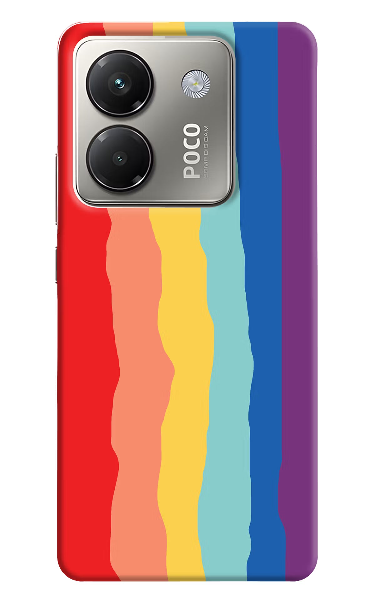Rainbow Poco M7 Pro 5G Back Cover - Rainbow Poco M7 Pro 5G Back Cover Rainbow Poco M7 Pro 5G Back Cover
