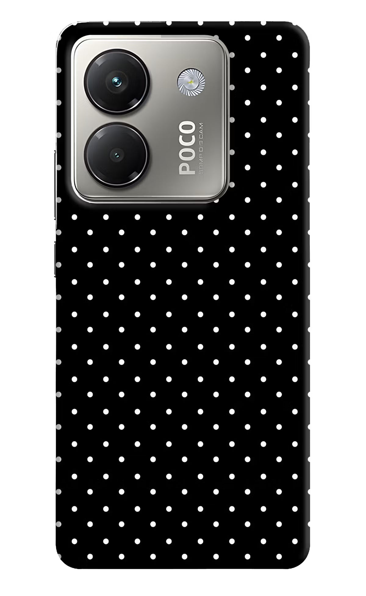 White Dots Poco M7 Pro 5G Back Cover - White Dots Poco M7 Pro 5G Back Cover White Dots Poco M7 Pro 5G Back Cover