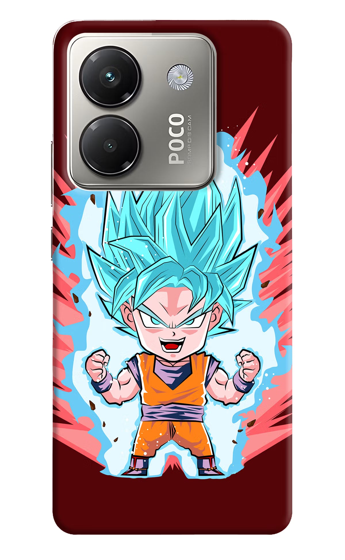 Goku Little Poco M7 Pro 5G Back Cover - Goku Little Poco M7 Pro 5G Back Cover Goku Little Poco M7 Pro 5G Back Cover