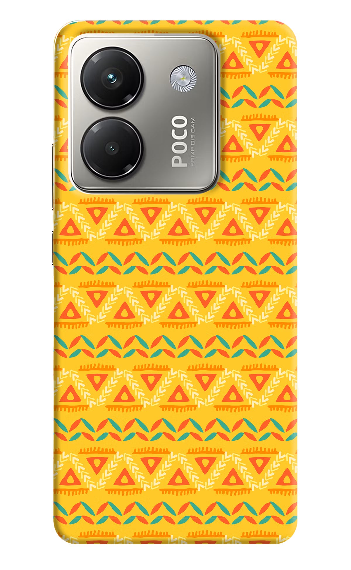 Tribal Pattern Poco M7 Pro 5G Back Cover - Tribal Pattern Poco M7 Pro 5G Back Cover Tribal Pattern Poco M7 Pro 5G Back Cover