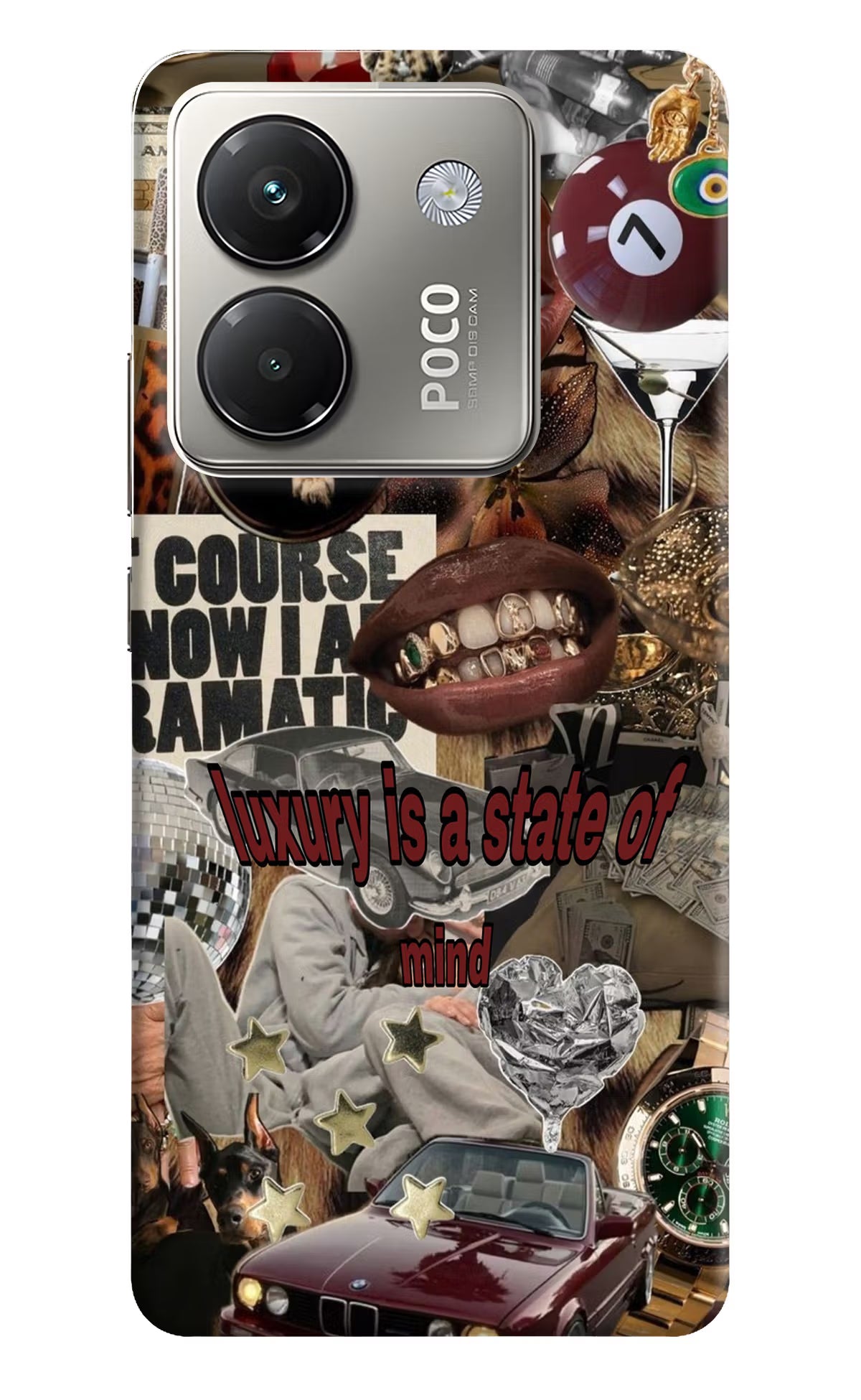 Luxury Poco M7 Pro 5G Back Cover - Luxury Poco M7 Pro 5G Back Cover Luxury Poco M7 Pro 5G Back Cover