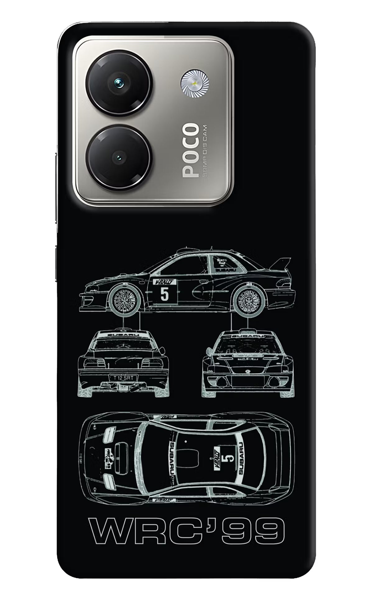 WRC'99 Poco M7 Pro 5G Back Cover - WRC'99 Poco M7 Pro 5G Back Cover WRC'99 Poco M7 Pro 5G Back Cover