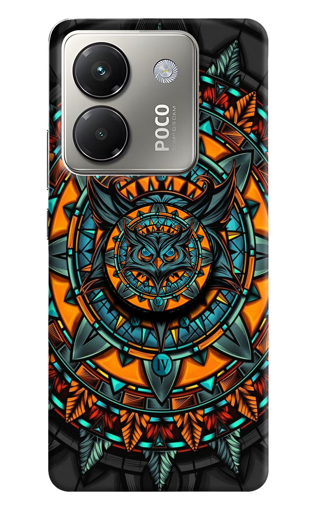 Angry Owl Poco M7 Pro 5G Pop Case - Angry Owl Poco M7 Pro 5G Pop Case Angry Owl Poco M7 Pro 5G Pop Case