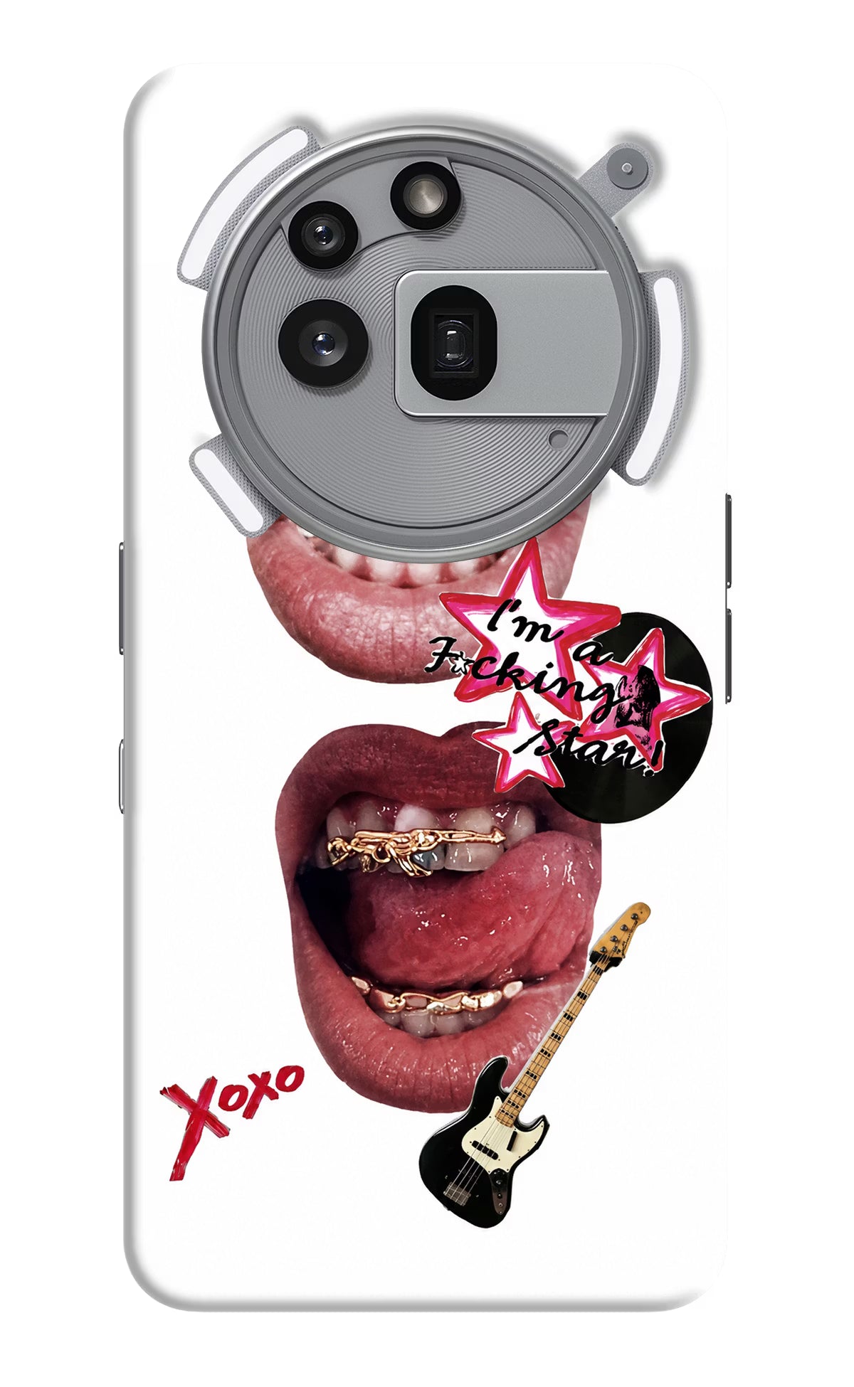 Rockstar Nothing Phone 3a Pro Back Cover - Rockstar Nothing Phone 3a Pro Back Cover Rockstar Nothing Phone 3a Pro Back Cover