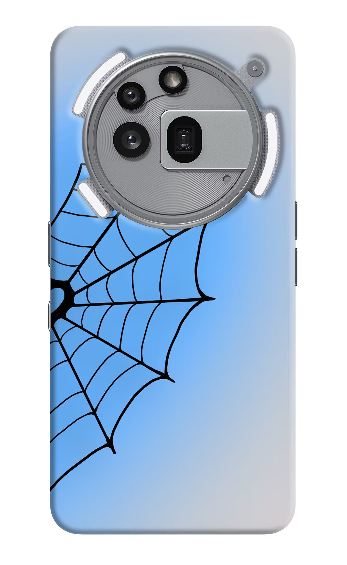 Blue Web Nothing Phone 3a Pro Back Cover - Blue Web Nothing Phone 3a Pro Back Cover Blue Web Nothing Phone 3a Pro Back Cover