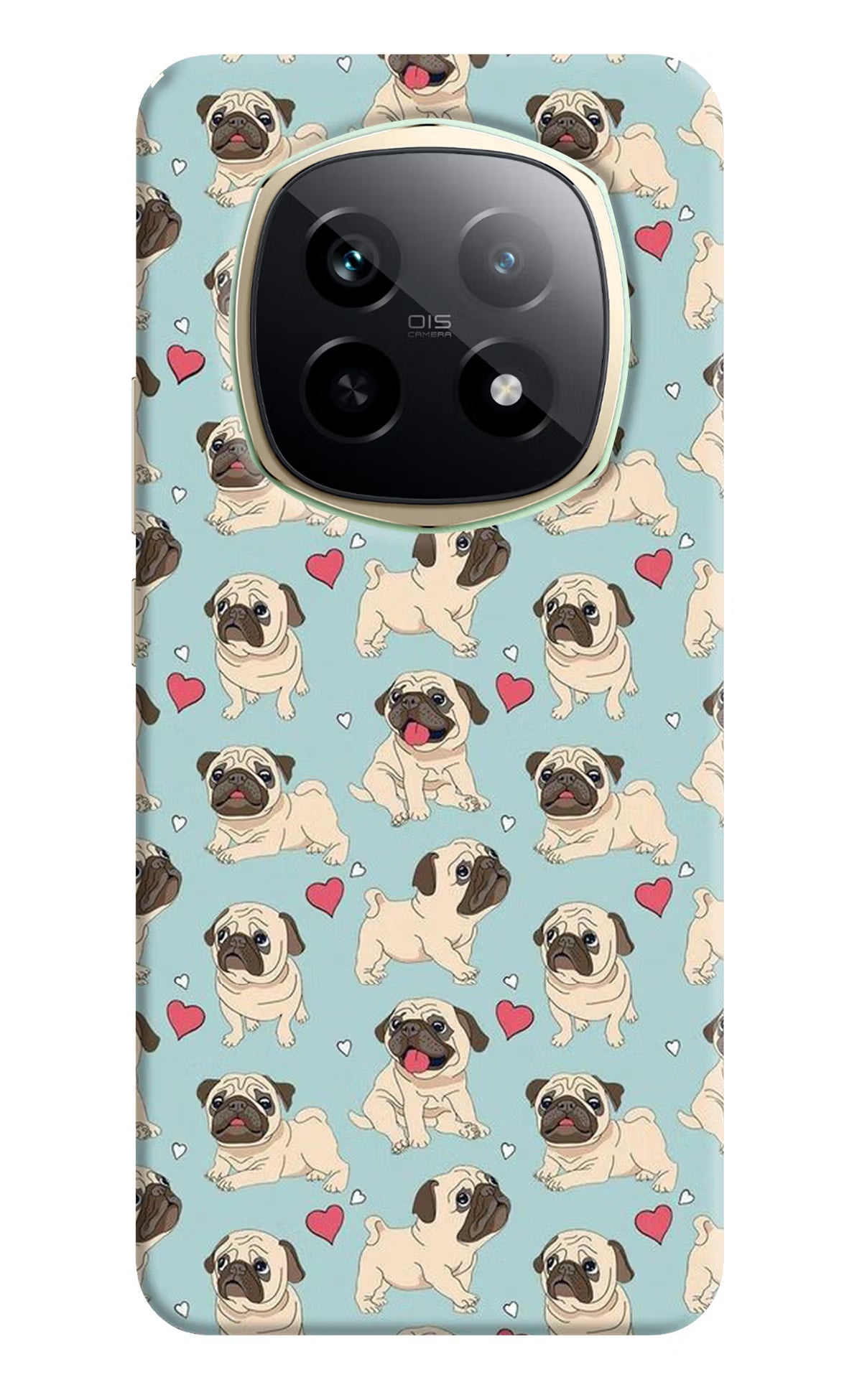 Pug Dog Realme P2 Pro 5G Back Cover - Pug Dog Realme P2 Pro 5G Hard Case Back Cover by Casekaro Pug Dog Realme P2 Pro 5G Hard Case Back Cover by Casekaro
