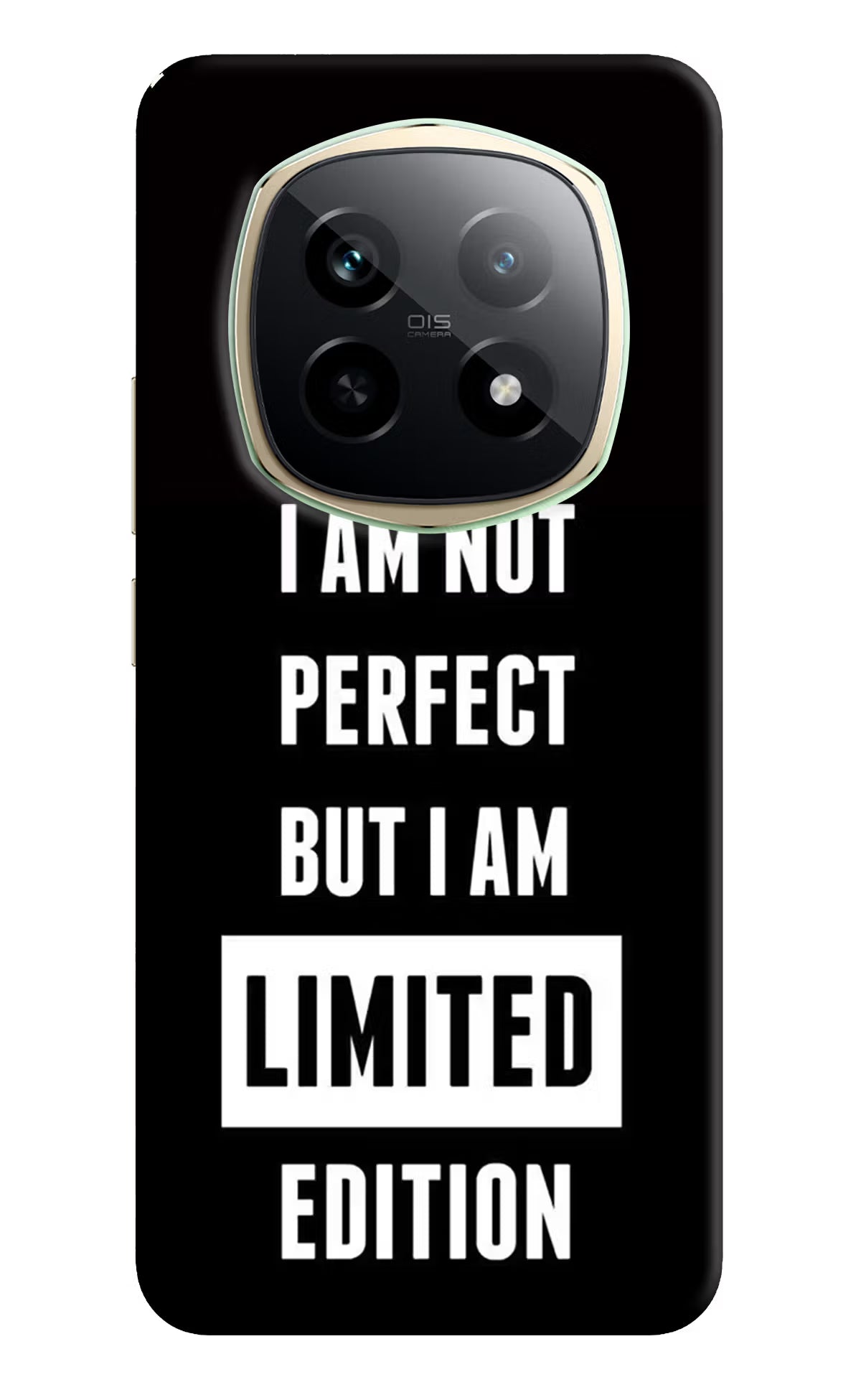 I Am Not Perfect But I Am Limited Edition Realme P2 Pro 5G Back Cover - I Am Not Perfect But I Am Limited Edition Realme P2 Pro 5G Hard Case Back Cover by Casekaro I Am Not Perfect But I Am Limited Edition Realme P2 Pro 5G Hard Case Back Cover by Casekaro