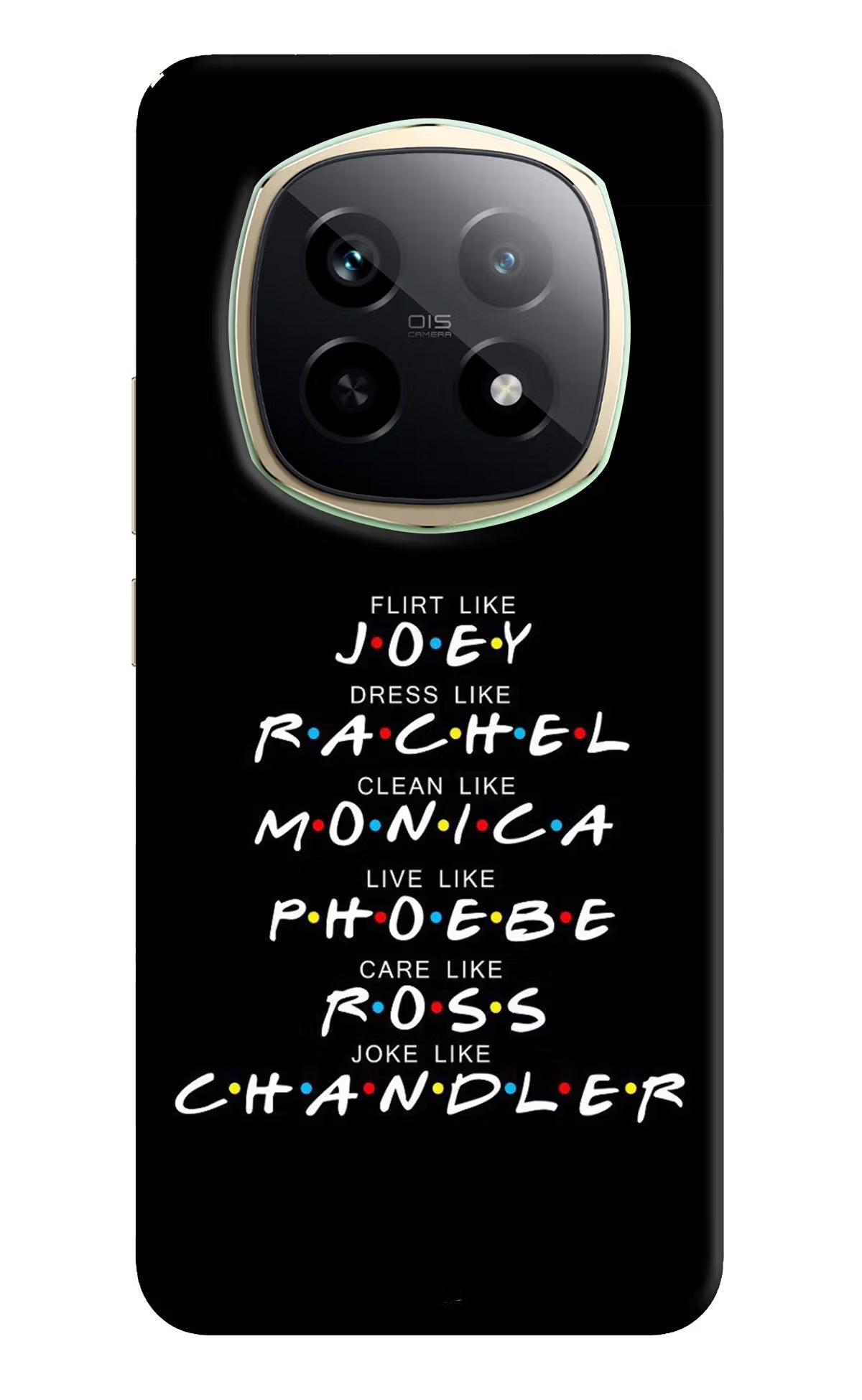 FRIENDS Character Realme P2 Pro 5G Back Cover - FRIENDS Character Realme P2 Pro 5G Hard Case Back Cover by Casekaro FRIENDS Character Realme P2 Pro 5G Hard Case Back Cover by Casekaro