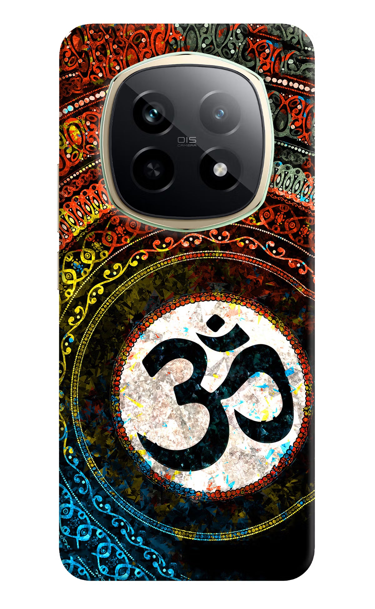 Om Cultural Realme P2 Pro 5G Back Cover - Om Cultural Realme P2 Pro 5G Hard Case Back Cover by Casekaro Om Cultural Realme P2 Pro 5G Hard Case Back Cover by Casekaro