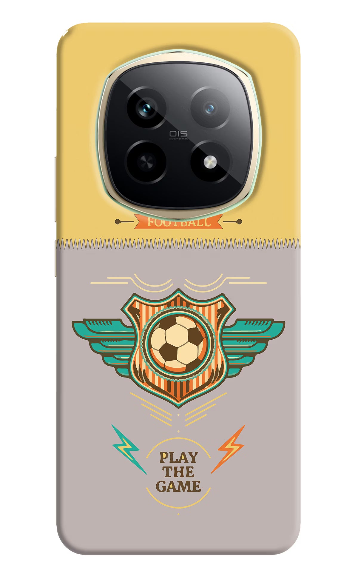 Football Realme P2 Pro 5G Back Cover - Football Realme P2 Pro 5G Hard Case Back Cover by Casekaro Football Realme P2 Pro 5G Hard Case Back Cover by Casekaro