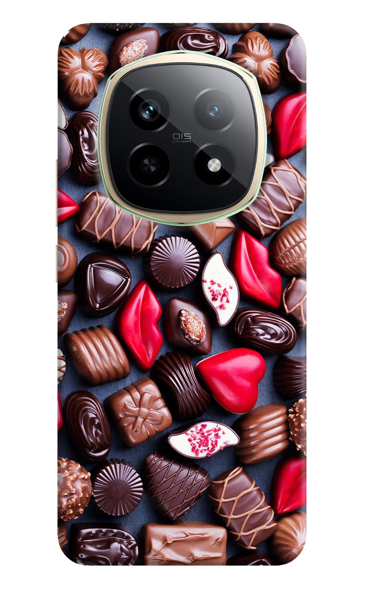Chocolates Realme P2 Pro 5G Back Cover - Chocolates Realme P2 Pro 5G Hard Case Back Cover by Casekaro Chocolates Realme P2 Pro 5G Hard Case Back Cover by Casekaro