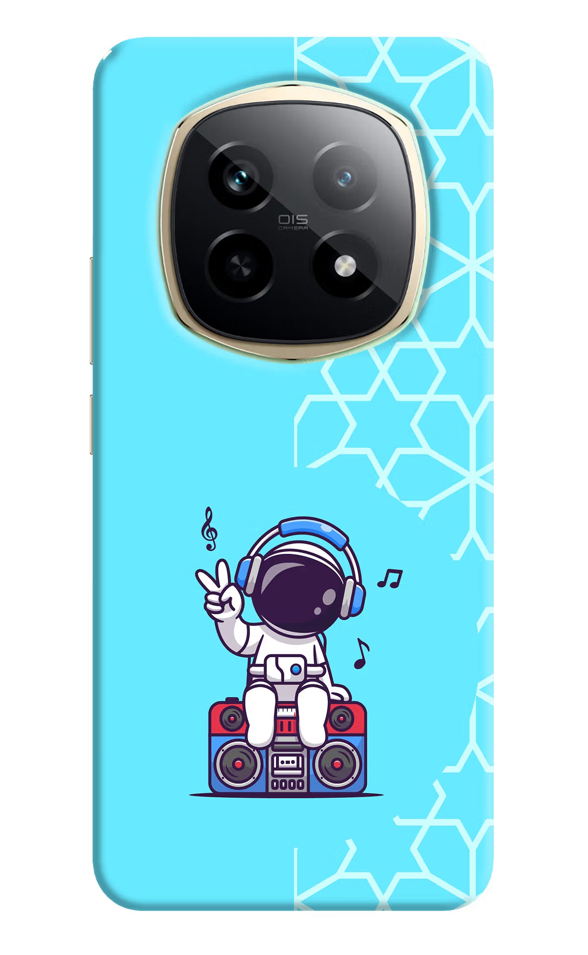 Cute Astronaut Chilling Realme P2 Pro 5G Back Cover - Cute Astronaut Chilling Realme P2 Pro 5G Hard Case Back Cover by Casekaro Cute Astronaut Chilling Realme P2 Pro 5G Hard Case Back Cover by Casekaro