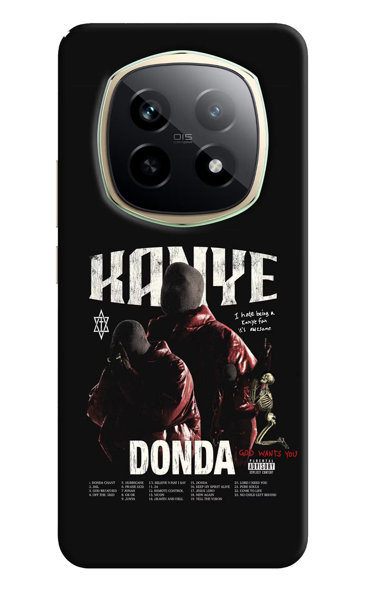 Donda Kanye West Realme P2 Pro 5G Back Cover - Donda Kanye West Realme P2 Pro 5G Hard Case Back Cover by Casekaro Donda Kanye West Realme P2 Pro 5G Hard Case Back Cover by Casekaro