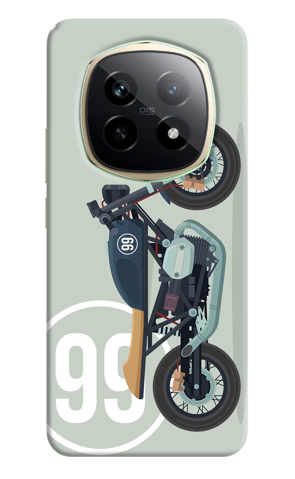 Classic Cafe Racer 99 Realme P2 Pro 5G Back Cover - Classic Cafe Racer 99 Realme P2 Pro 5G Hard Case Back Cover by Casekaro Classic Cafe Racer 99 Realme P2 Pro 5G Hard Case Back Cover by Casekaro