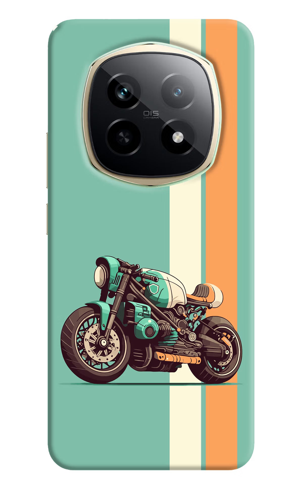 Striped Moto Drift Realme P2 Pro 5G Back Cover - Striped Moto Drift Realme P2 Pro 5G Hard Case Back Cover by Casekaro Striped Moto Drift Realme P2 Pro 5G Hard Case Back Cover by Casekaro
