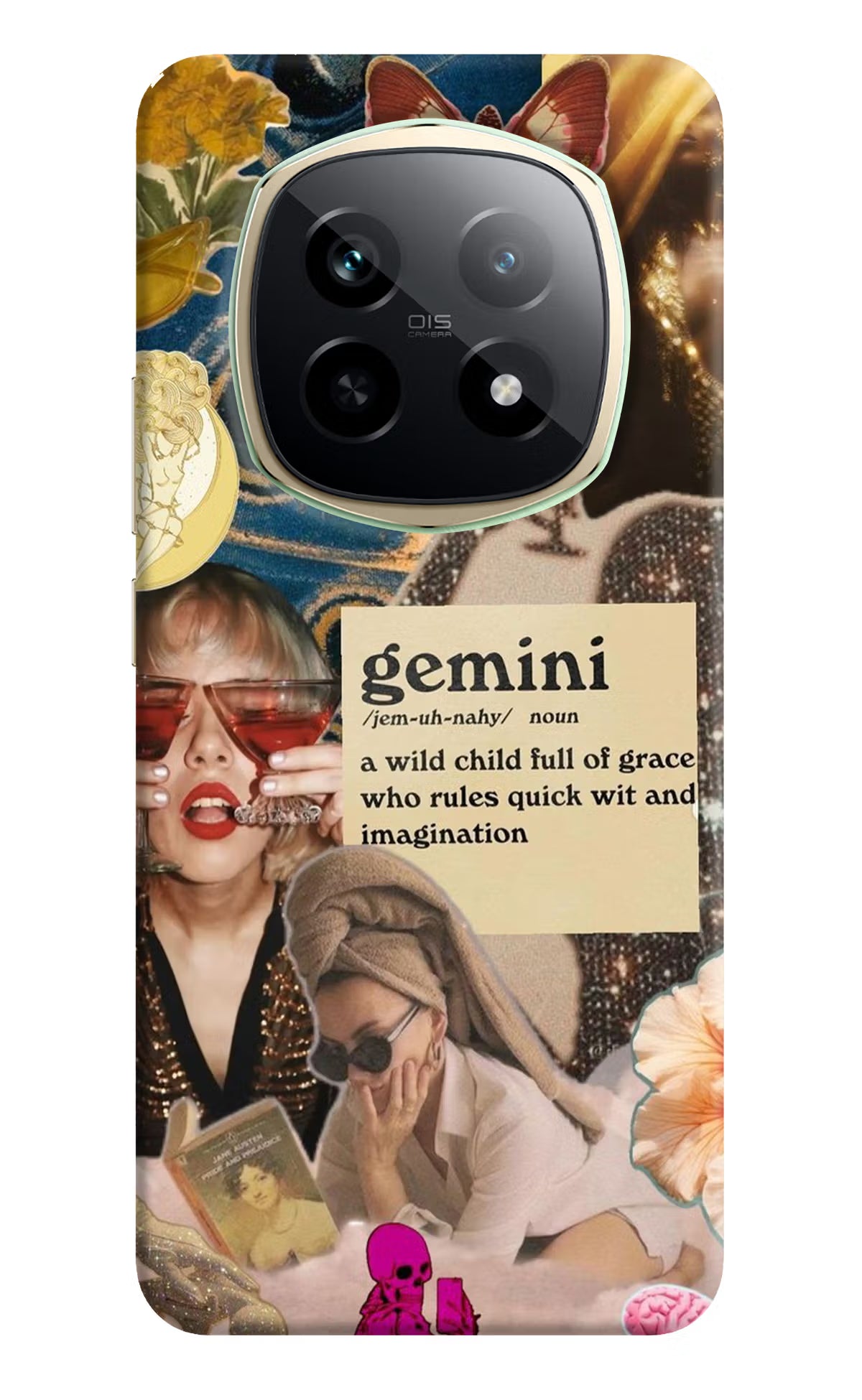 Gemini Zodiac Realme P2 Pro 5G Back Cover - Gemini Zodiac Realme P2 Pro 5G Hard Case Back Cover by Casekaro Gemini Zodiac Realme P2 Pro 5G Hard Case Back Cover by Casekaro