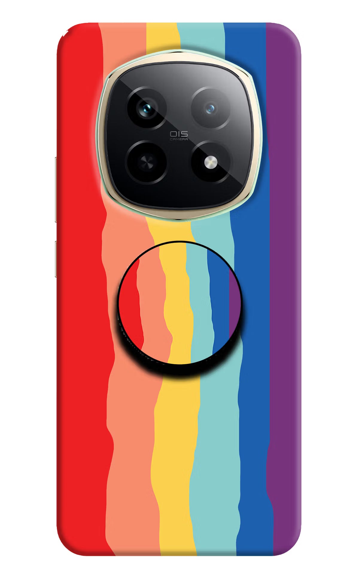 Rainbow Realme P2 Pro 5G Pop Case - Rainbow Realme P2 Pro 5G Pop Case by Casekaro Rainbow Realme P2 Pro 5G Pop Case by Casekaro