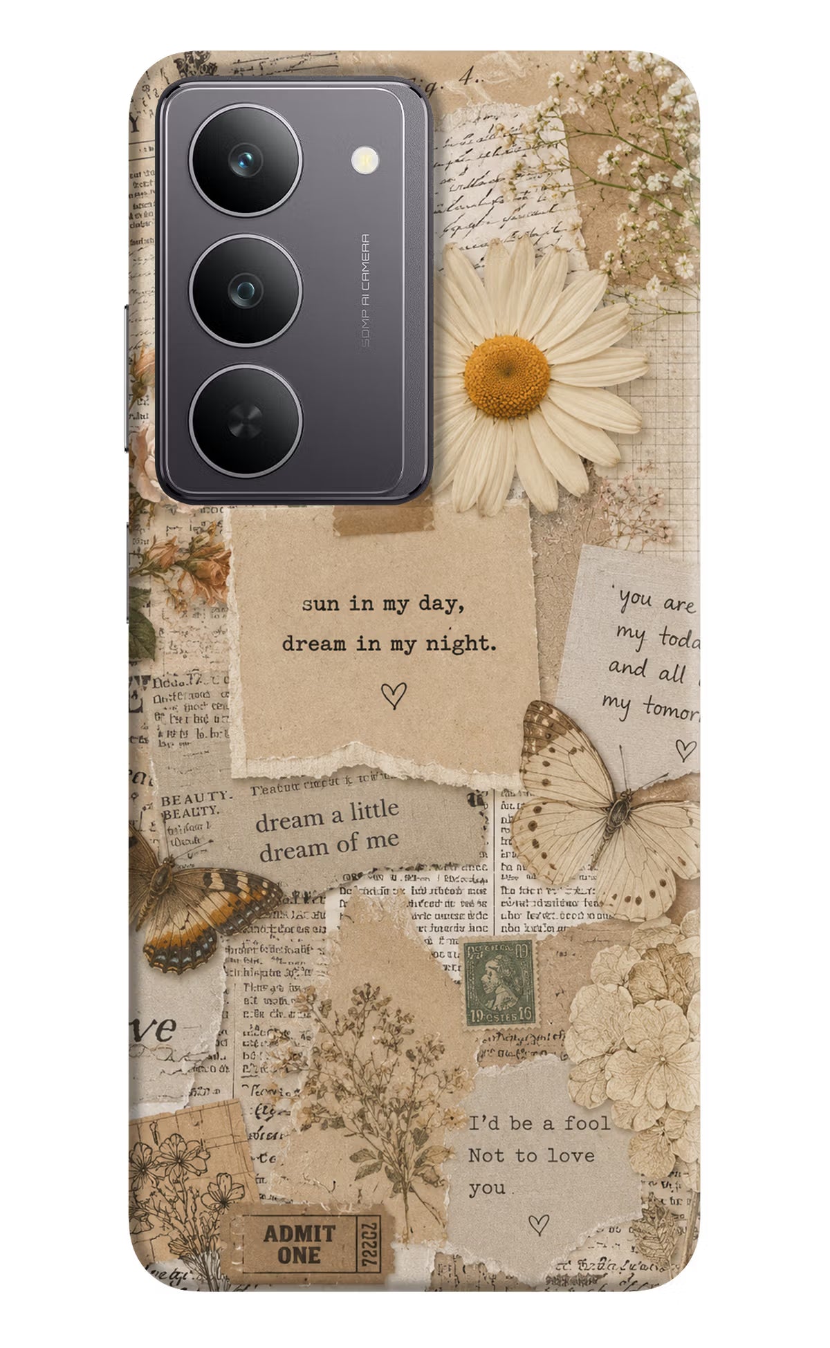 Vintage case Realme 14x 5G Back Cover - Vintage case Realme 14x 5G Back Cover Vintage case Realme 14x 5G Back Cover