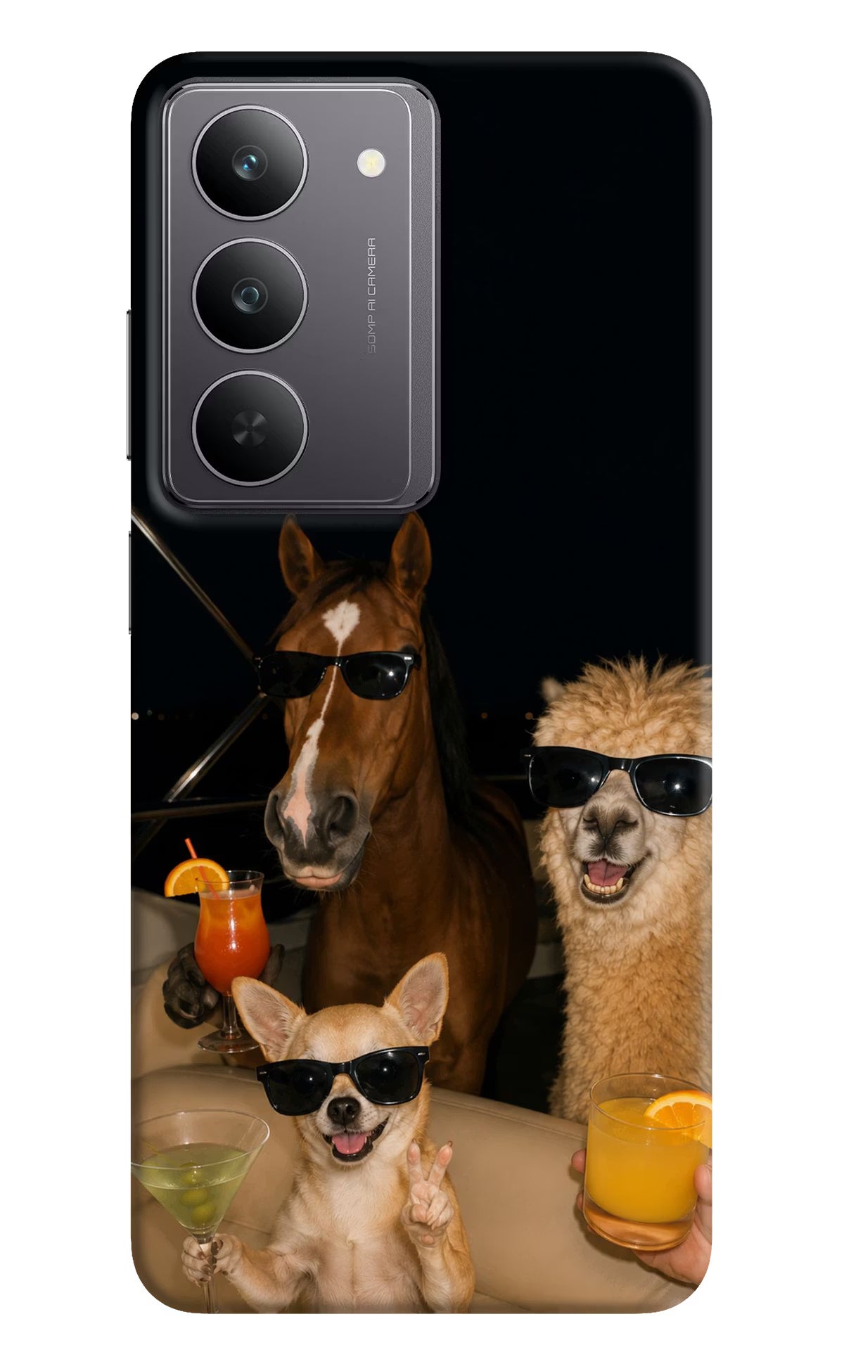 Party Squad Realme 14x 5G Back Cover - Party Squad Realme 14x 5G Back Cover Party Squad Realme 14x 5G Back Cover