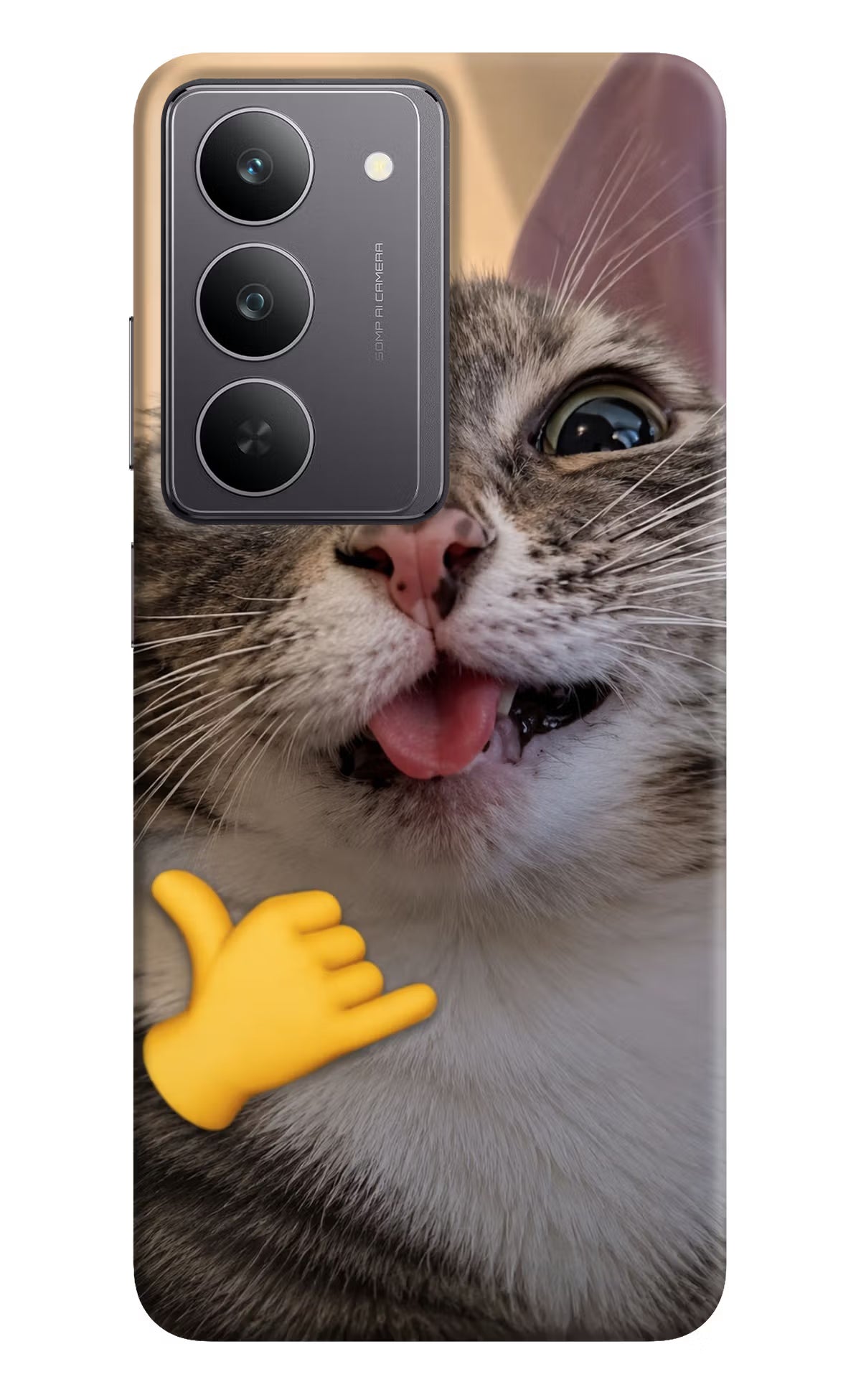 Silly Cat Call Realme 14x 5G Back Cover - Silly Cat Call Realme 14x 5G Back Cover Silly Cat Call Realme 14x 5G Back Cover