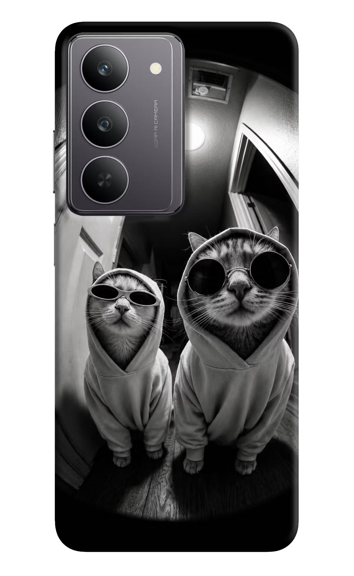 Hood Cats Realme 14x 5G Back Cover - Hood Cats Realme 14x 5G Back Cover Hood Cats Realme 14x 5G Back Cover