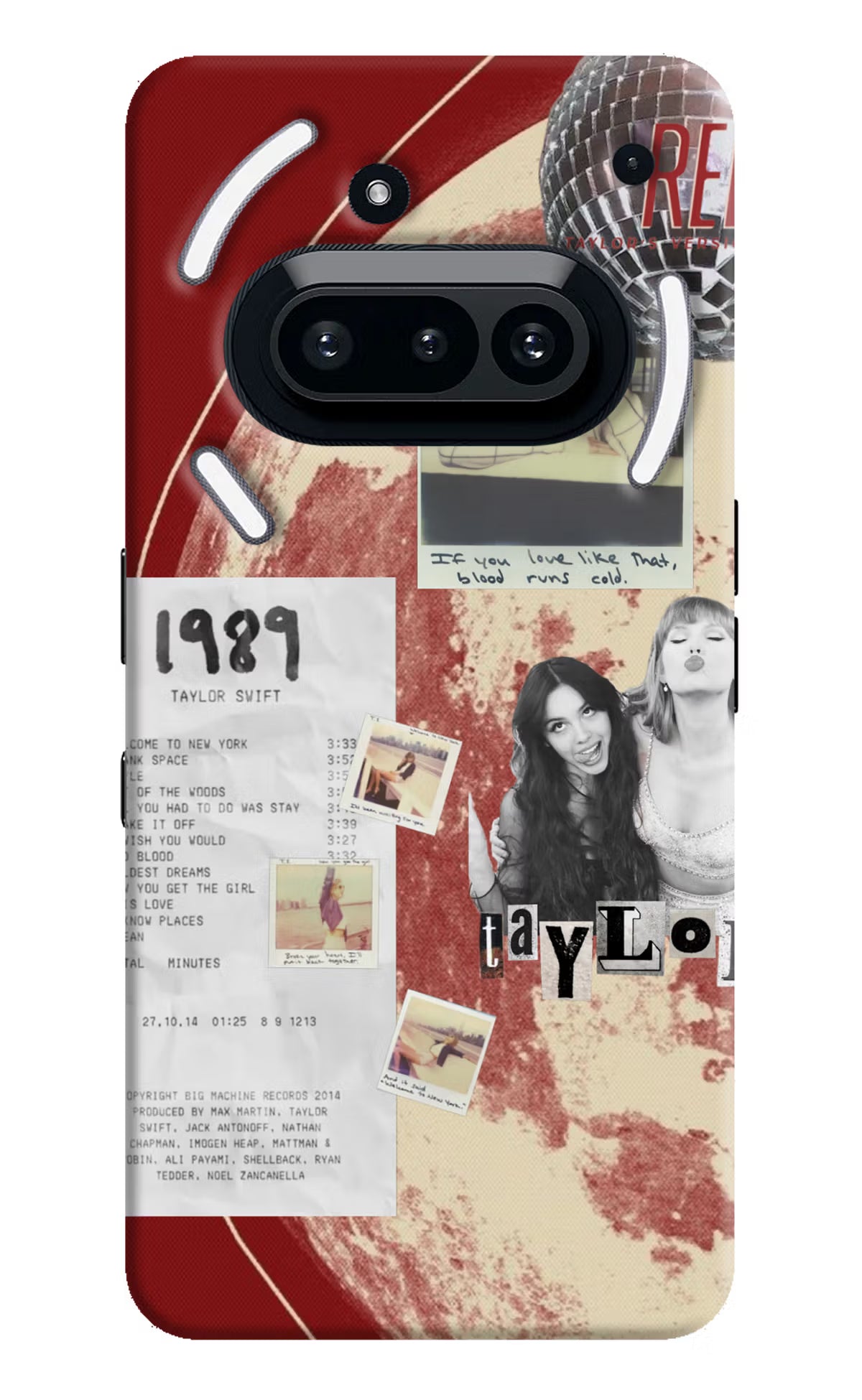 Taylor Swift Nothing Phone 3A Back Cover - Taylor Swift Nothing Phone 3A Back Cover Taylor Swift Nothing Phone 3A Back Cover