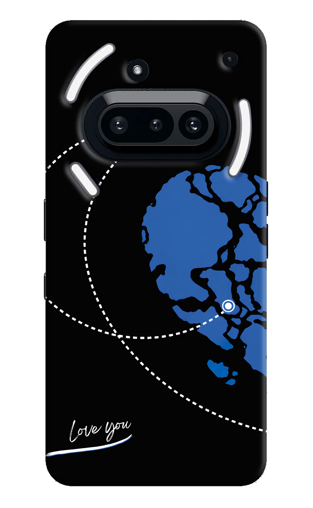 Love Orbit Nothing Phone 3A Back Cover - Love Orbit Nothing Phone 3A Back Cover Love Orbit Nothing Phone 3A Back Cover
