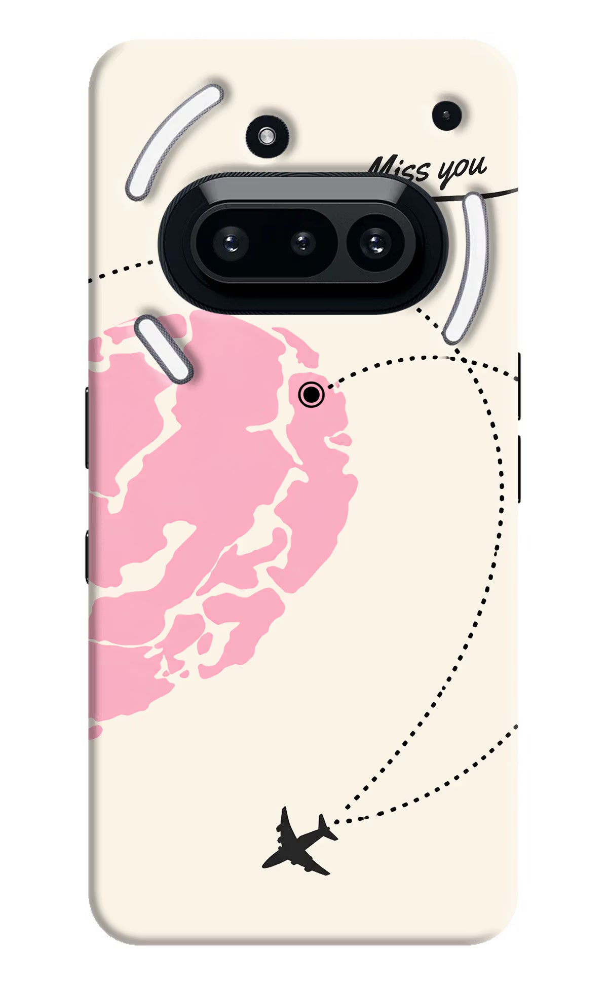 Miss Orbit Nothing Phone 3A Back Cover - Miss Orbit Nothing Phone 3A Back Cover Miss Orbit Nothing Phone 3A Back Cover