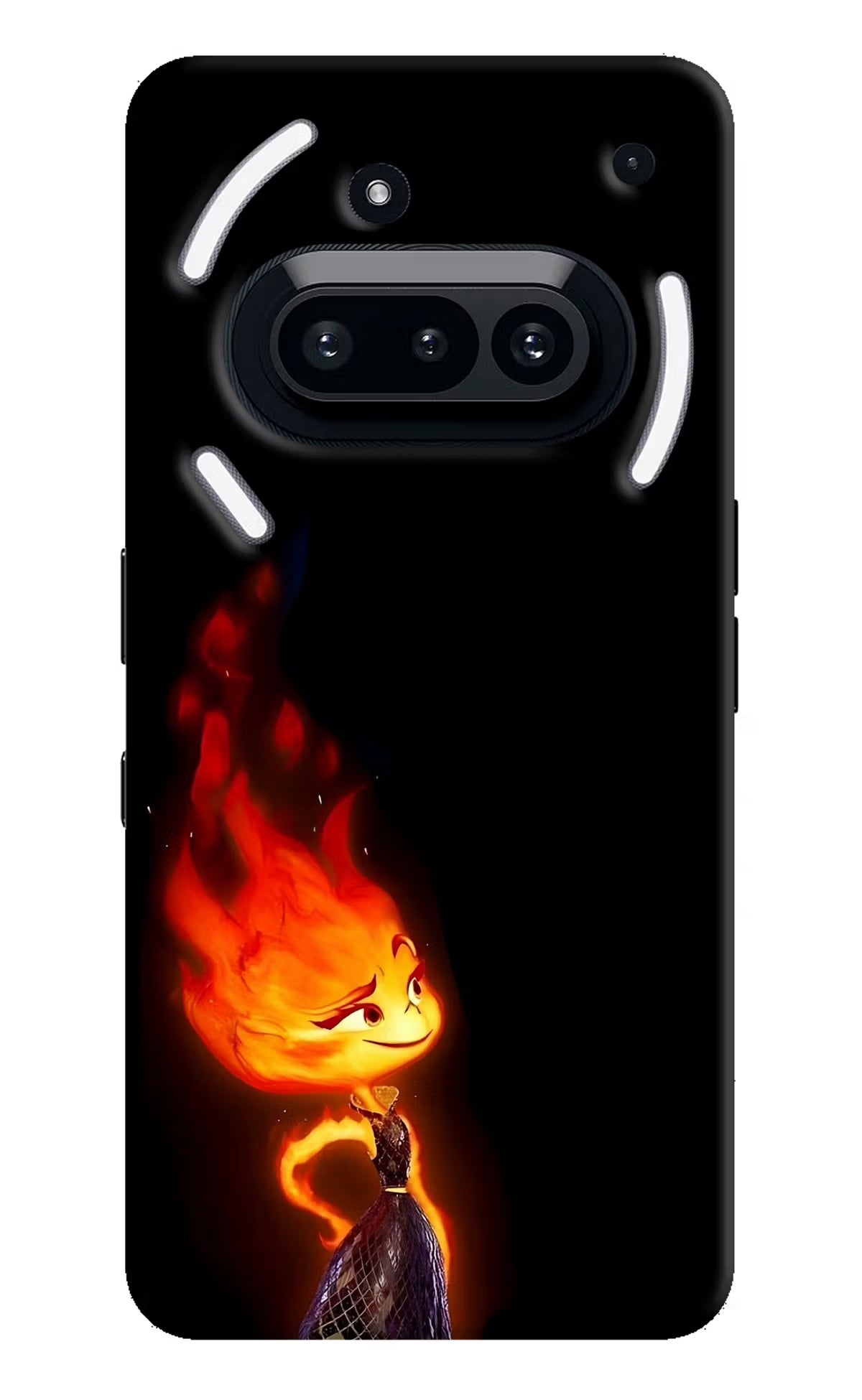 Ember Flame Nothing Phone 3A Back Cover - Ember Flame Nothing Phone 3A Back Cover Ember Flame Nothing Phone 3A Back Cover