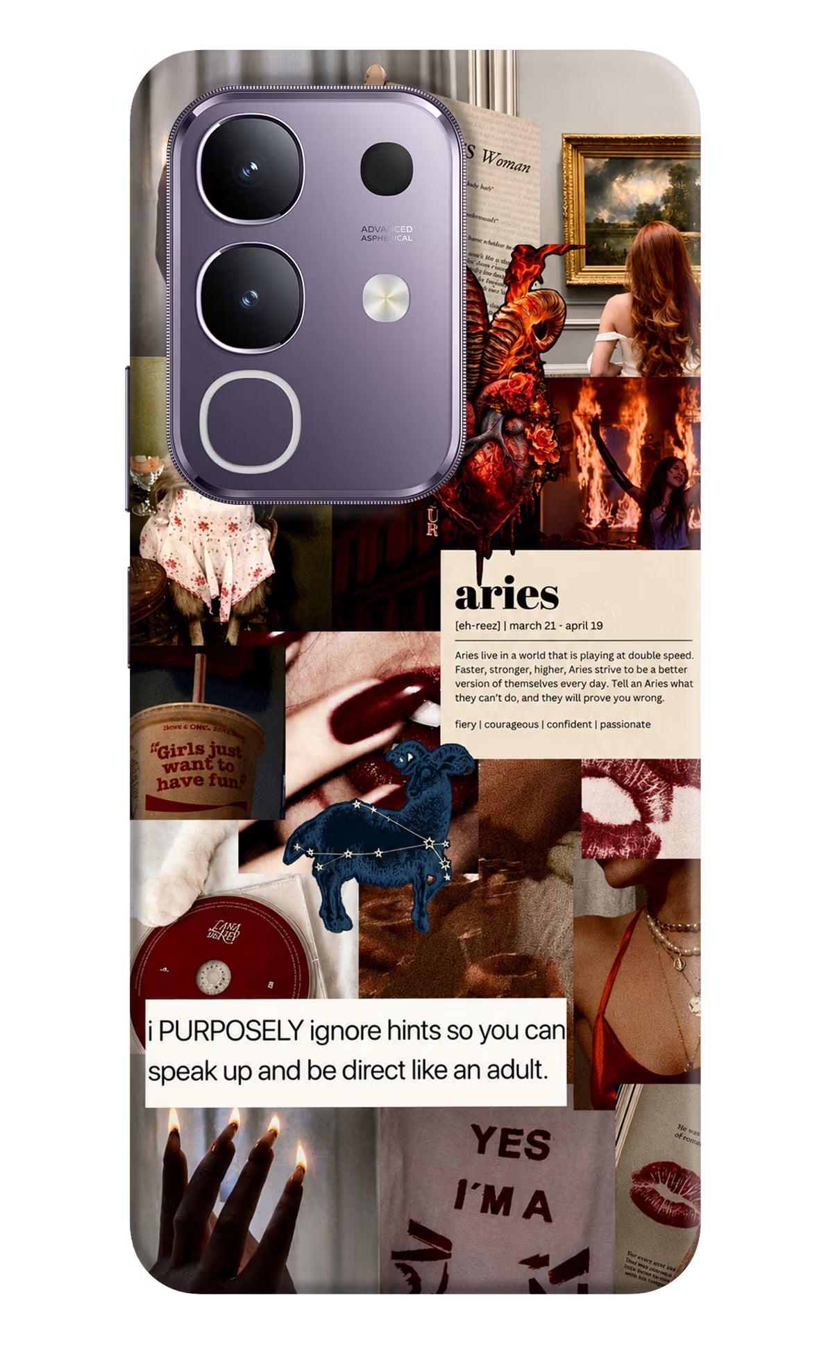 Zodiac Aries Vivo T4x 5G Back Cover - Zodiac Aries Vivo T4x 5G Back Cover Zodiac Aries Vivo T4x 5G Back Cover