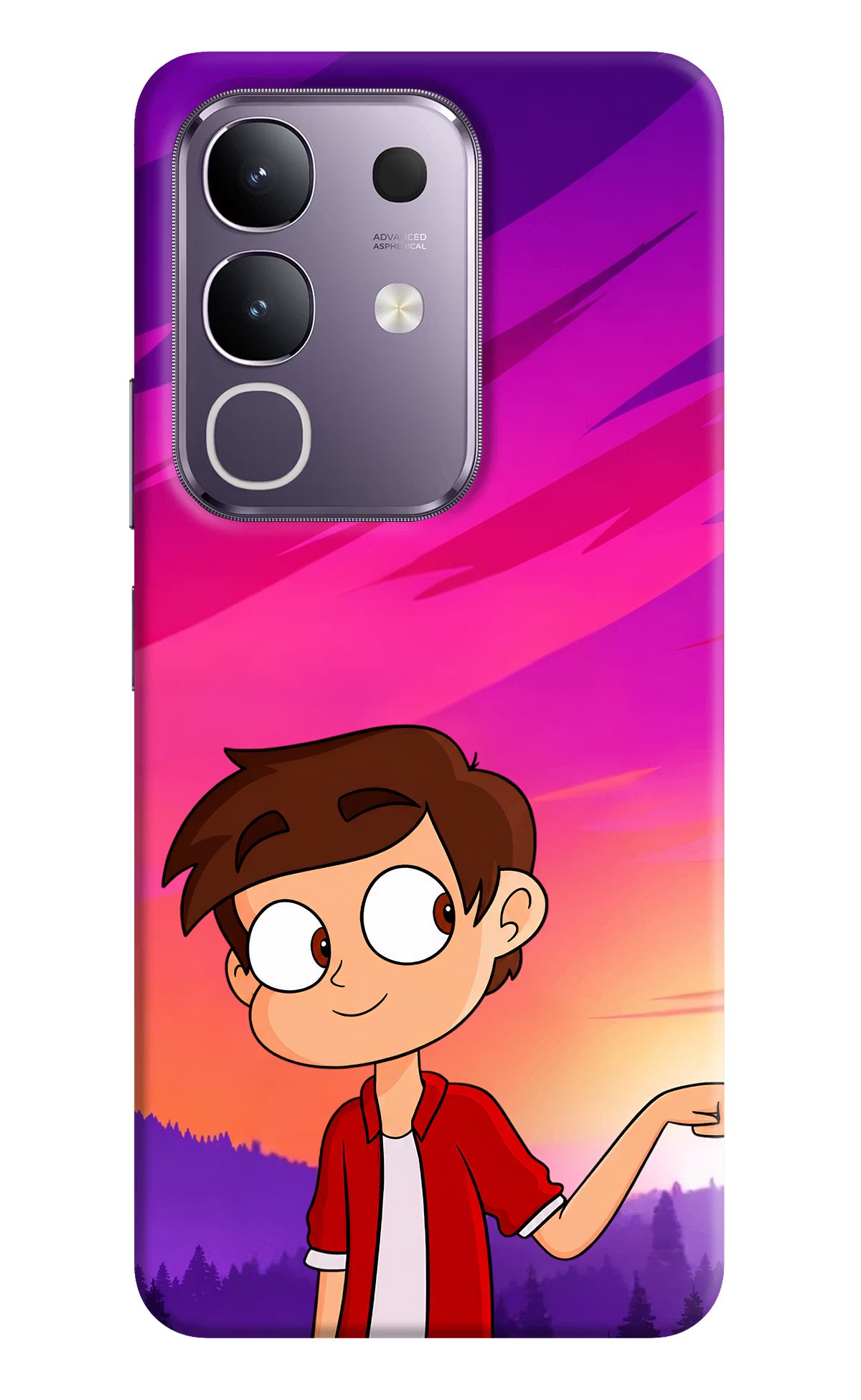Marco Sunset Vivo T4x 5G Back Cover - Marco Sunset Vivo T4x 5G Back Cover Marco Sunset Vivo T4x 5G Back Cover