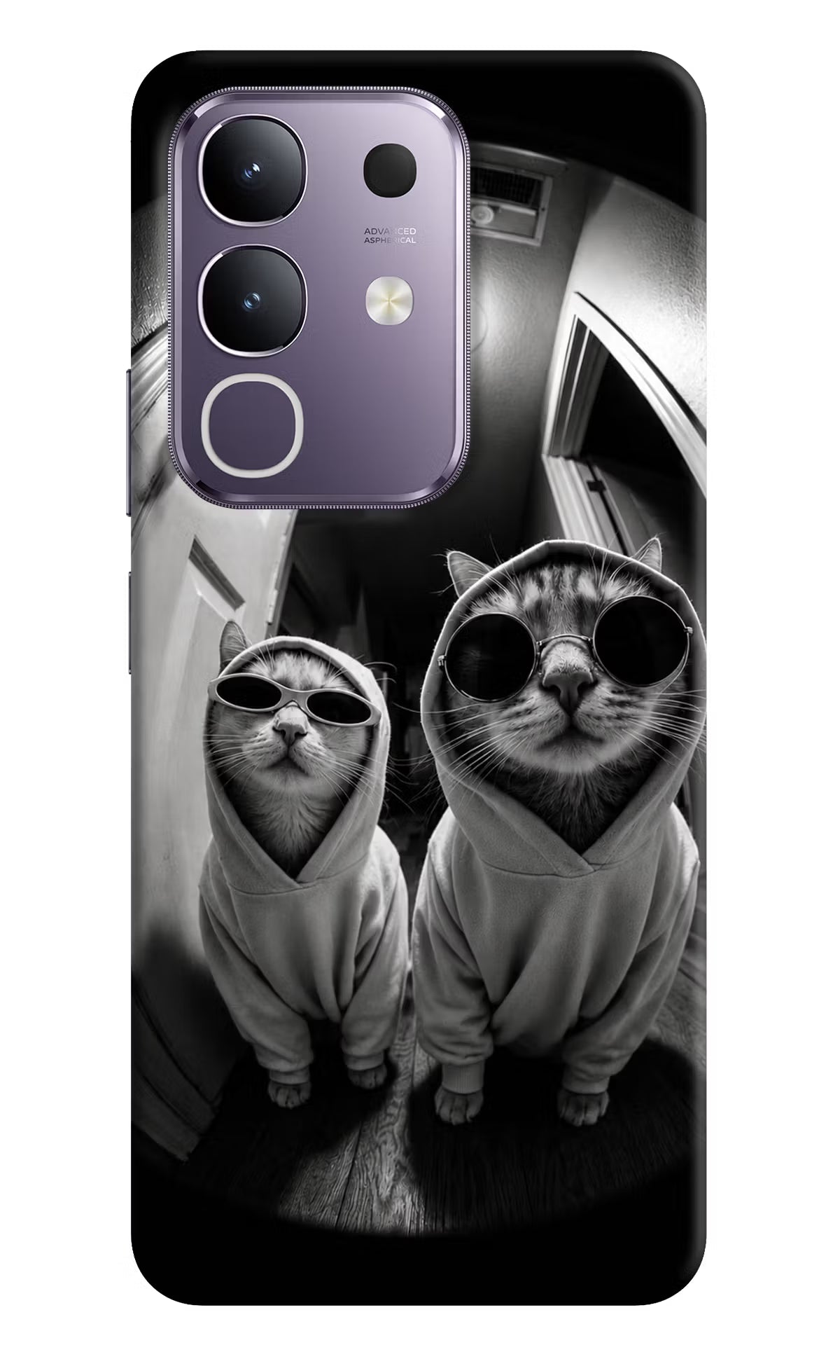 Hood Cats Vivo T4x 5G Back Cover - Hood Cats Vivo T4x 5G Back Cover Hood Cats Vivo T4x 5G Back Cover