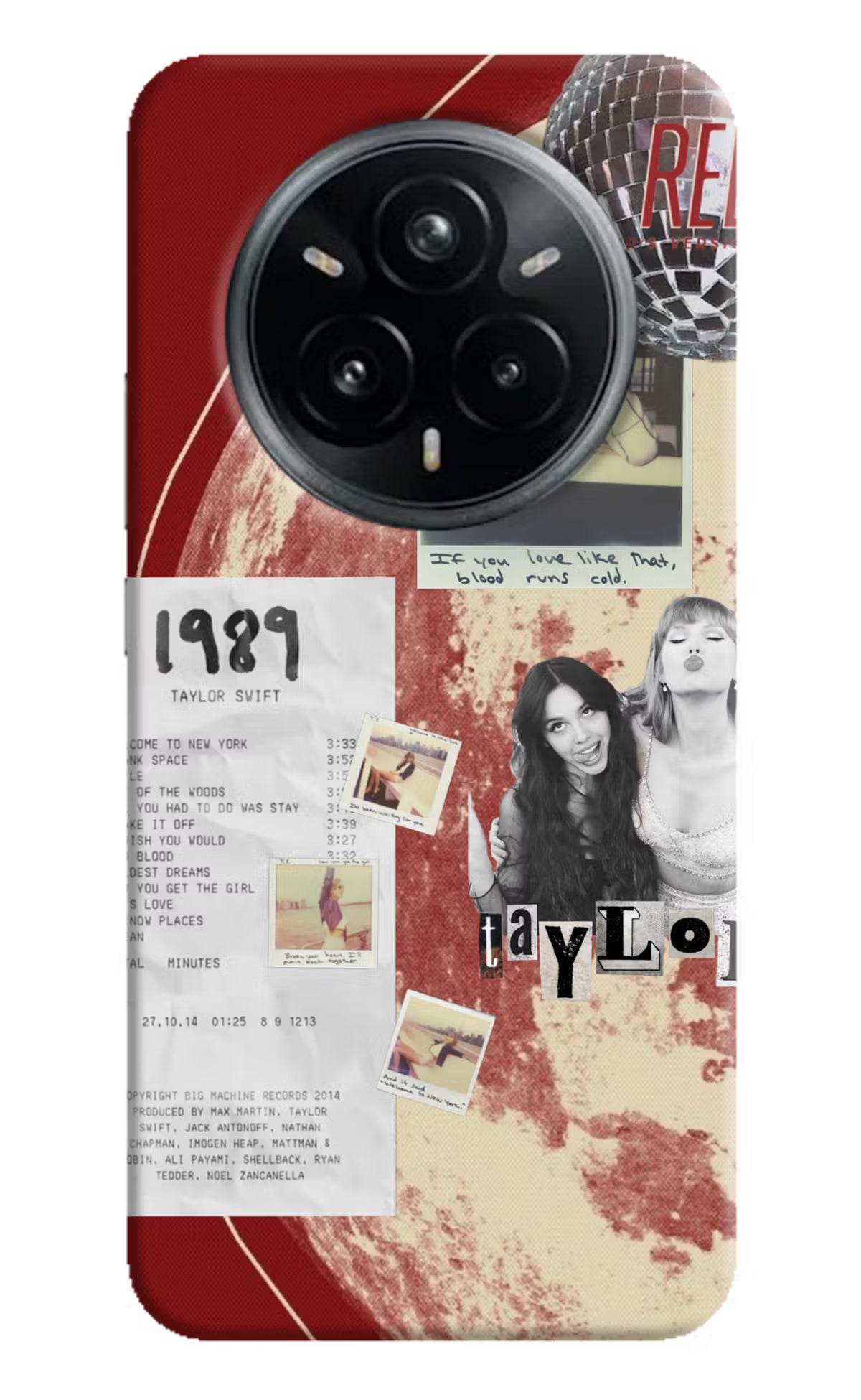 Taylor Swift Realme 14 Pro Plus 5G Back Cover - Taylor Swift Realme 14 Pro Plus 5G Back Cover Taylor Swift Realme 14 Pro Plus 5G Back Cover