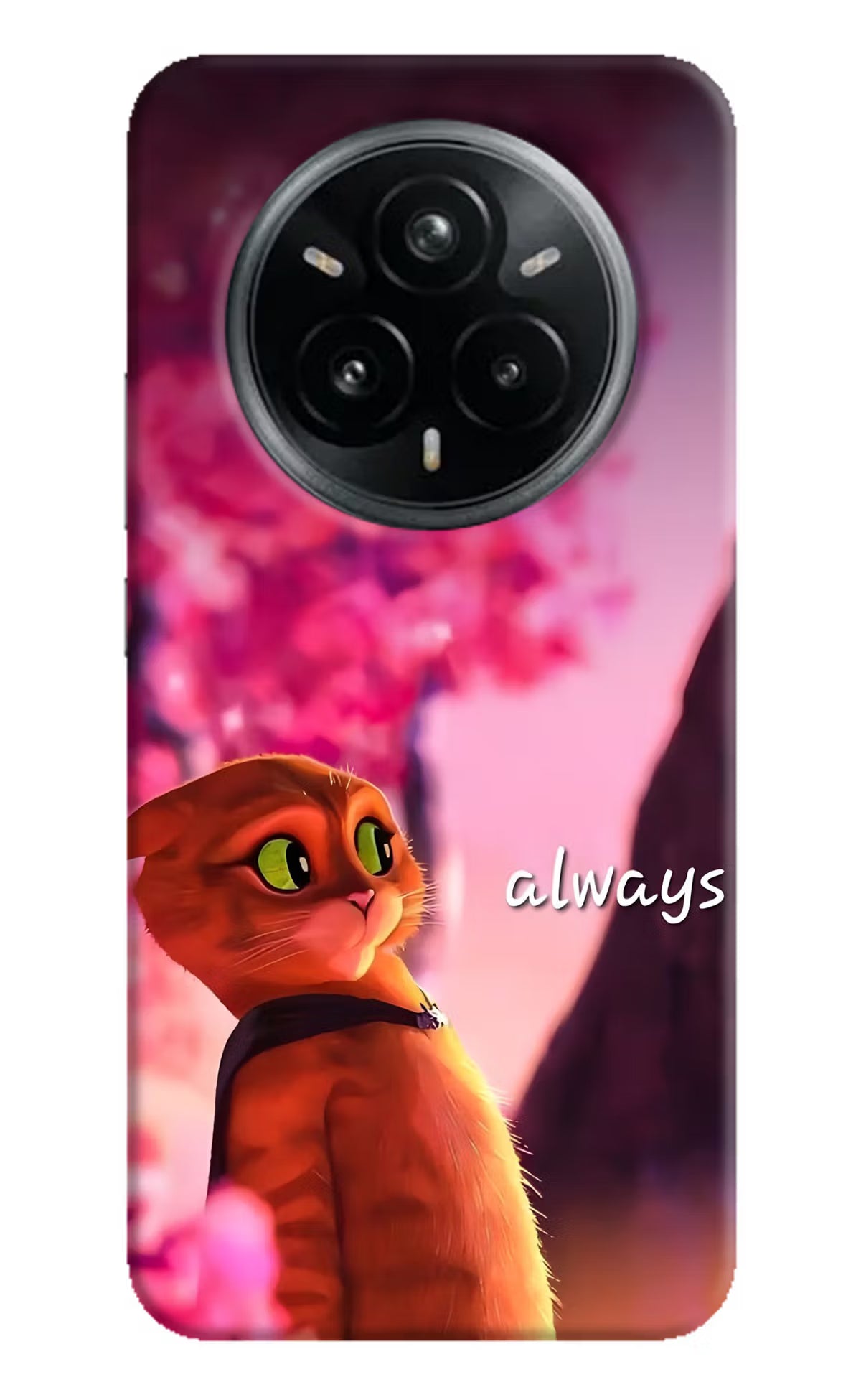 Always Cat Realme 14 Pro Plus 5G Back Cover - Always Cat Realme 14 Pro Plus 5G Back Cover Always Cat Realme 14 Pro Plus 5G Back Cover