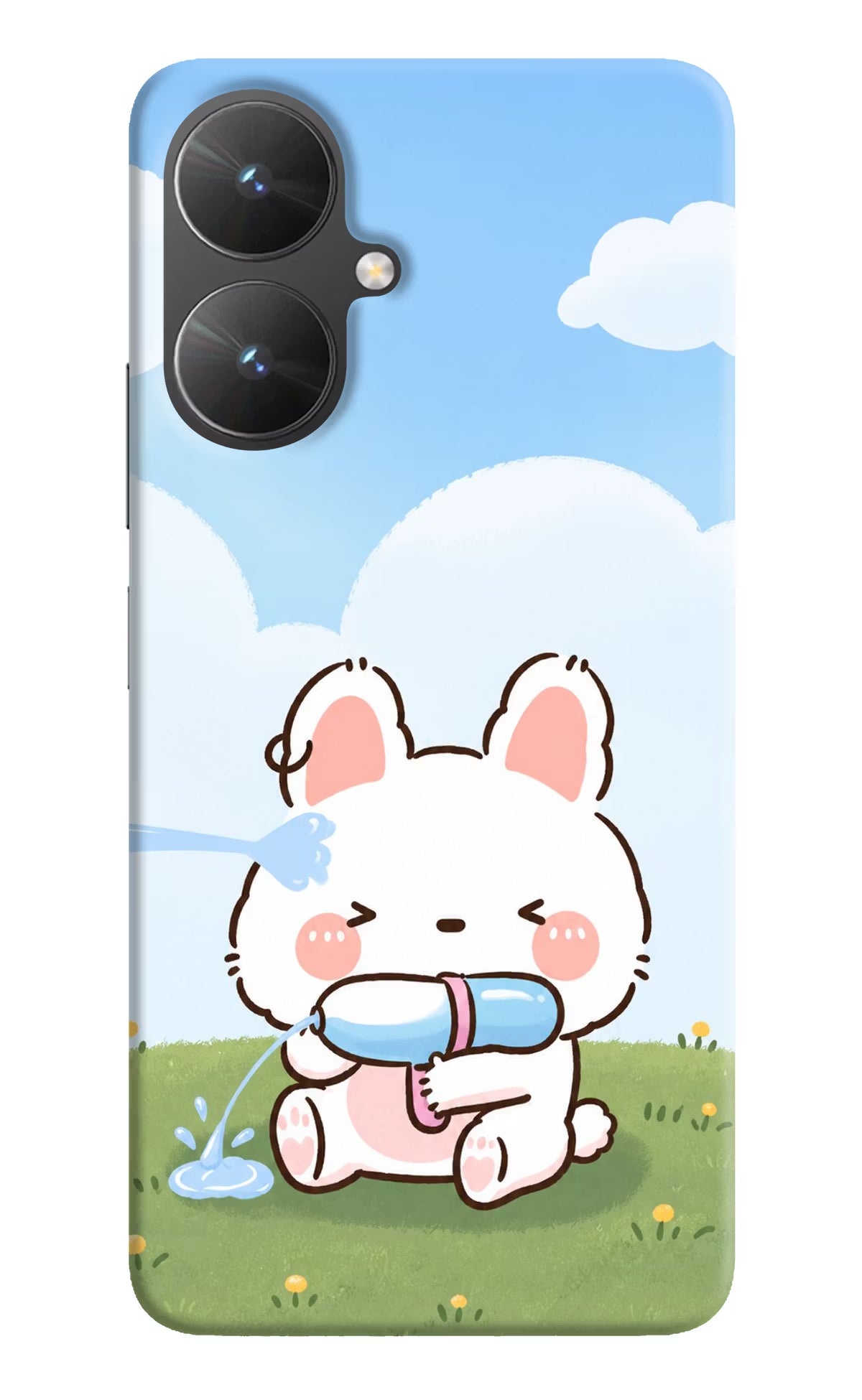 Bunny Treat Poco M6 5G Back Cover - Bunny Treat Poco M6 5G Back Cover Bunny Treat Poco M6 5G Back Cover