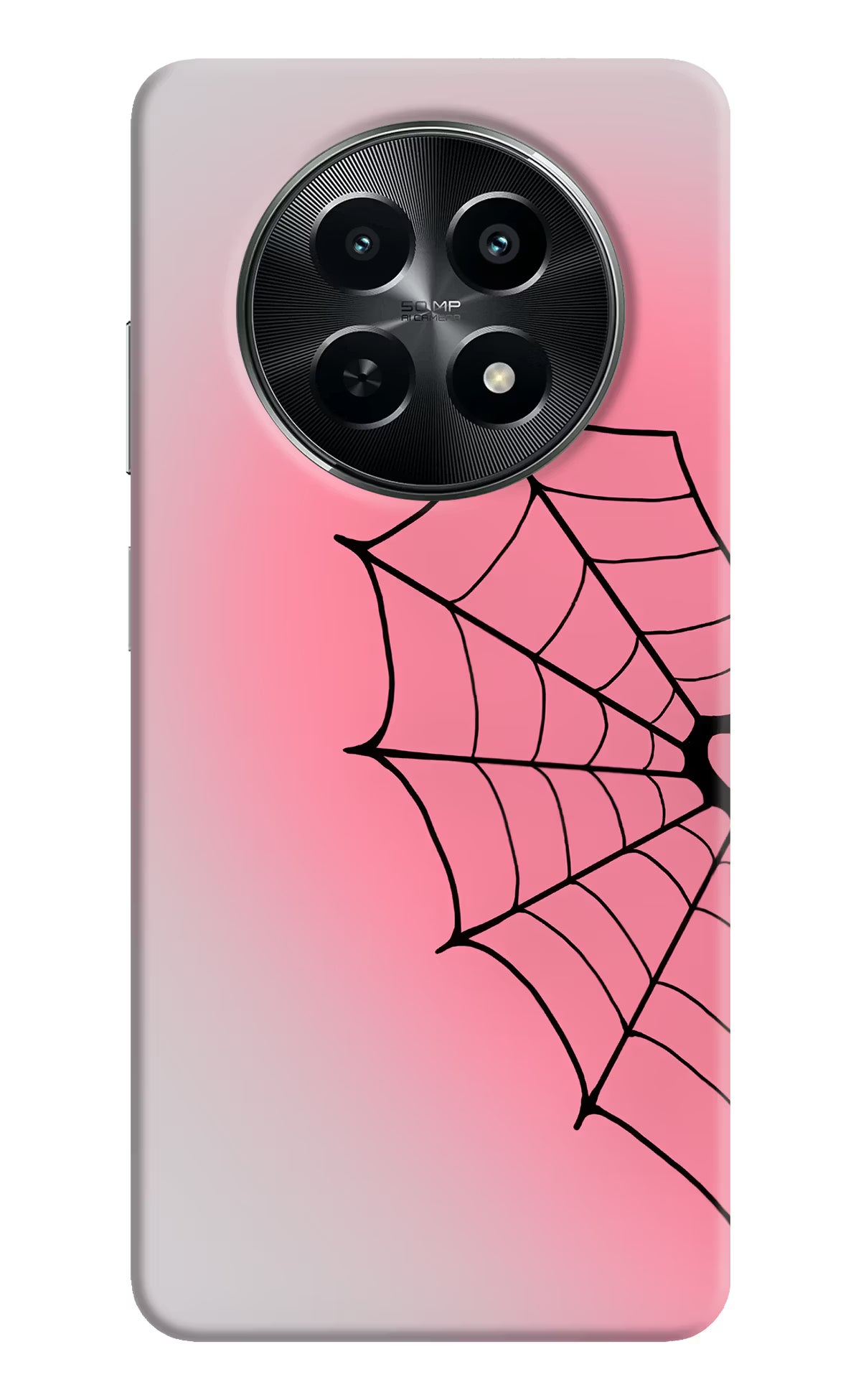 Pink Web Realme C65 5G Back Cover - Pink Web Realme C65 5G Back Cover Pink Web Realme C65 5G Back Cover