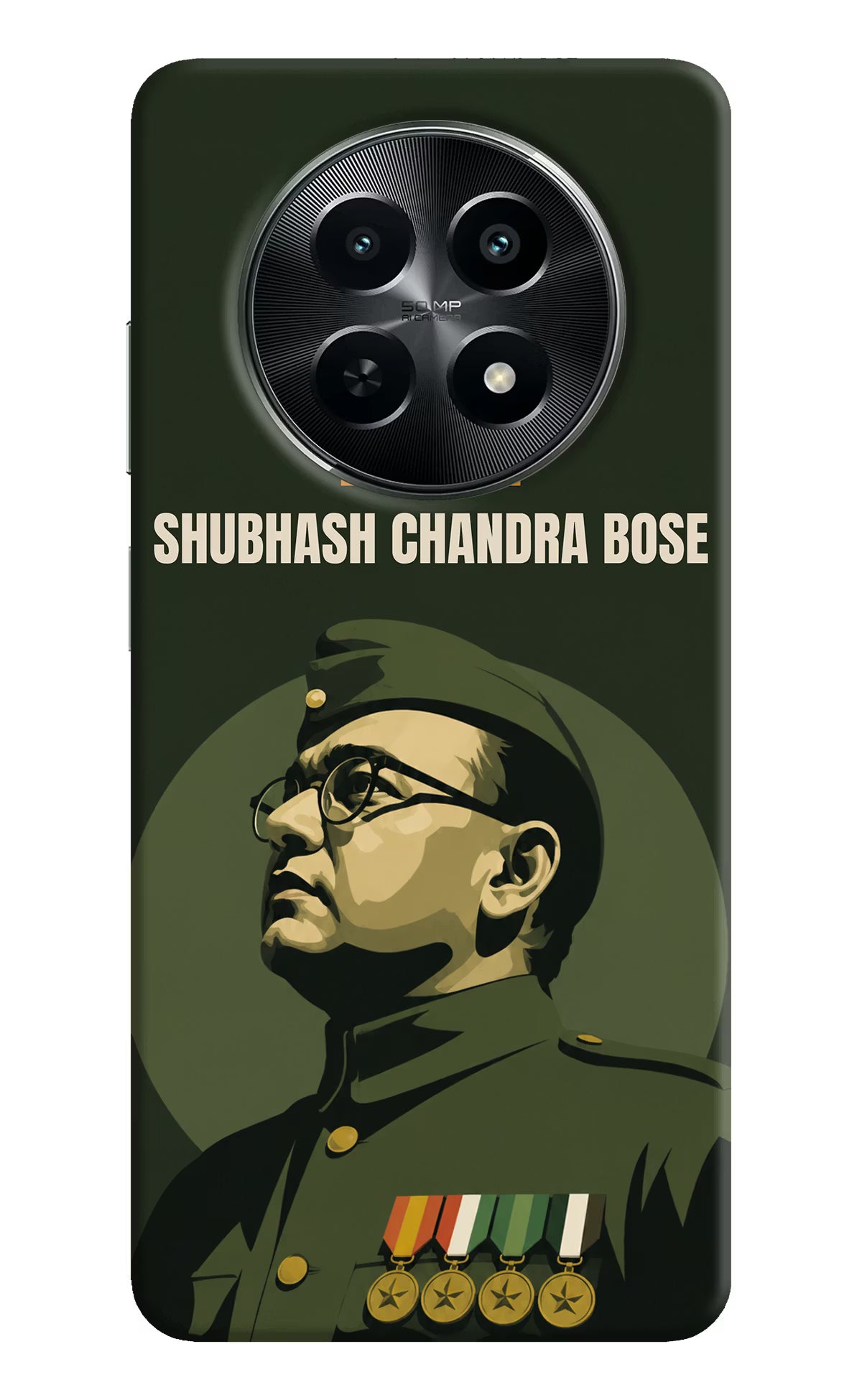Netaji Legacy Realme C65 5G Back Cover - Netaji Legacy Realme C65 5G Back Cover Netaji Legacy Realme C65 5G Back Cover