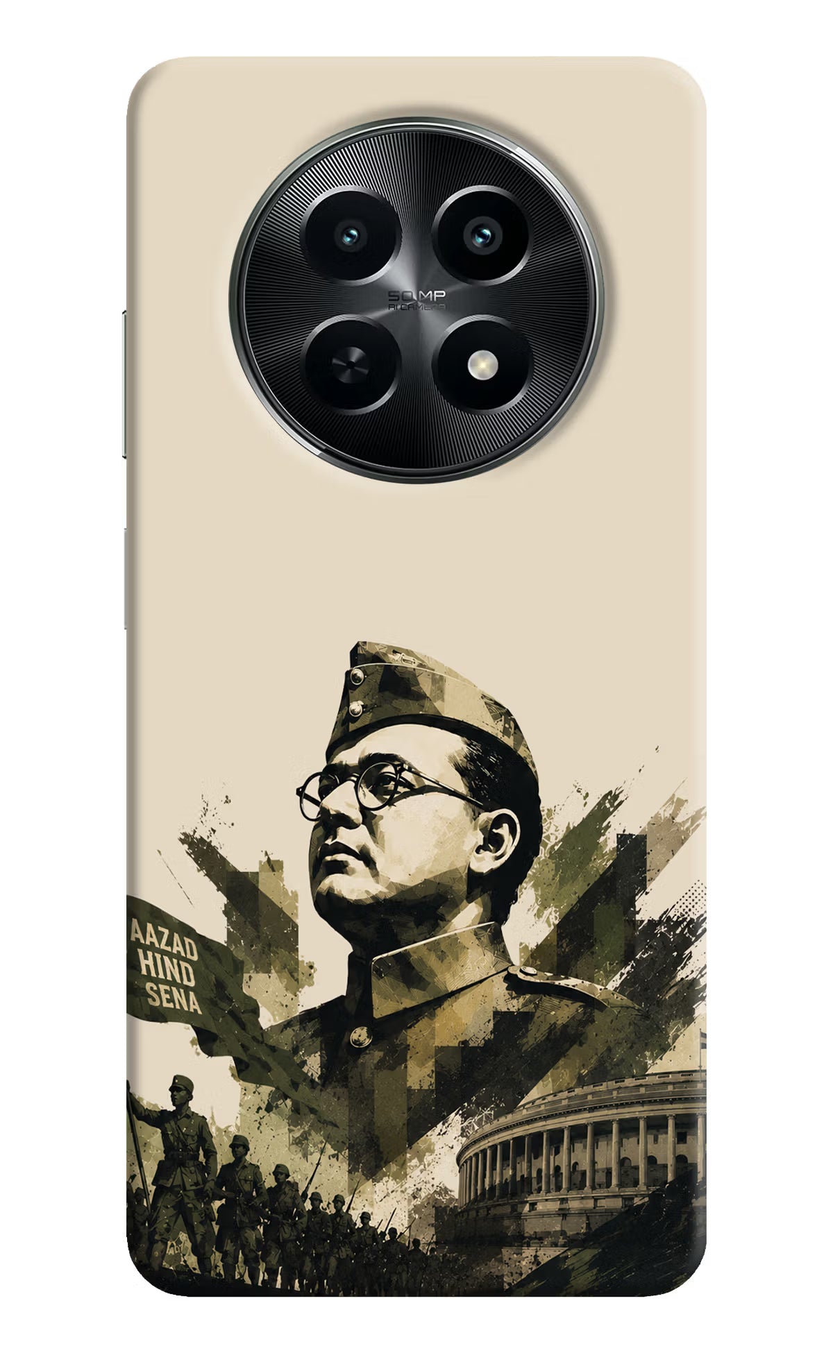 Netaji Rising Realme C65 5G Back Cover - Netaji Rising Realme C65 5G Back Cover Netaji Rising Realme C65 5G Back Cover