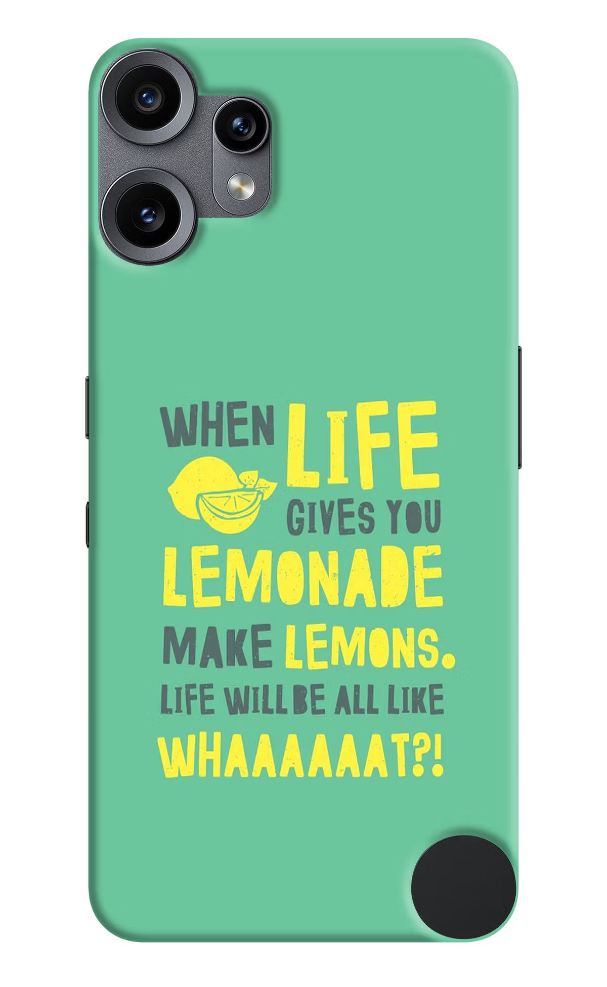 Quote CMF by Nothing Phone 2 Pro Back Cover - Quote CMF by Nothing Phone 2 Pro Hard Case Back Cover by Casekaro Quote CMF by Nothing Phone 2 Pro Hard Case Back Cover by Casekaro