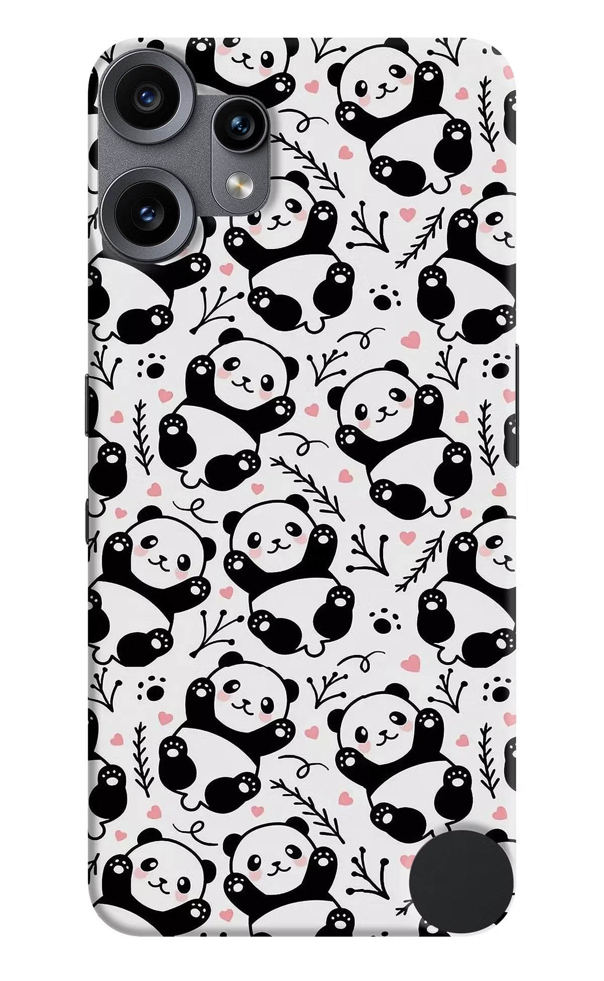 Cute Panda CMF by Nothing Phone 2 Pro Back Cover - Cute Panda CMF by Nothing Phone 2 Pro Hard Case Back Cover by Casekaro Cute Panda CMF by Nothing Phone 2 Pro Hard Case Back Cover by Casekaro