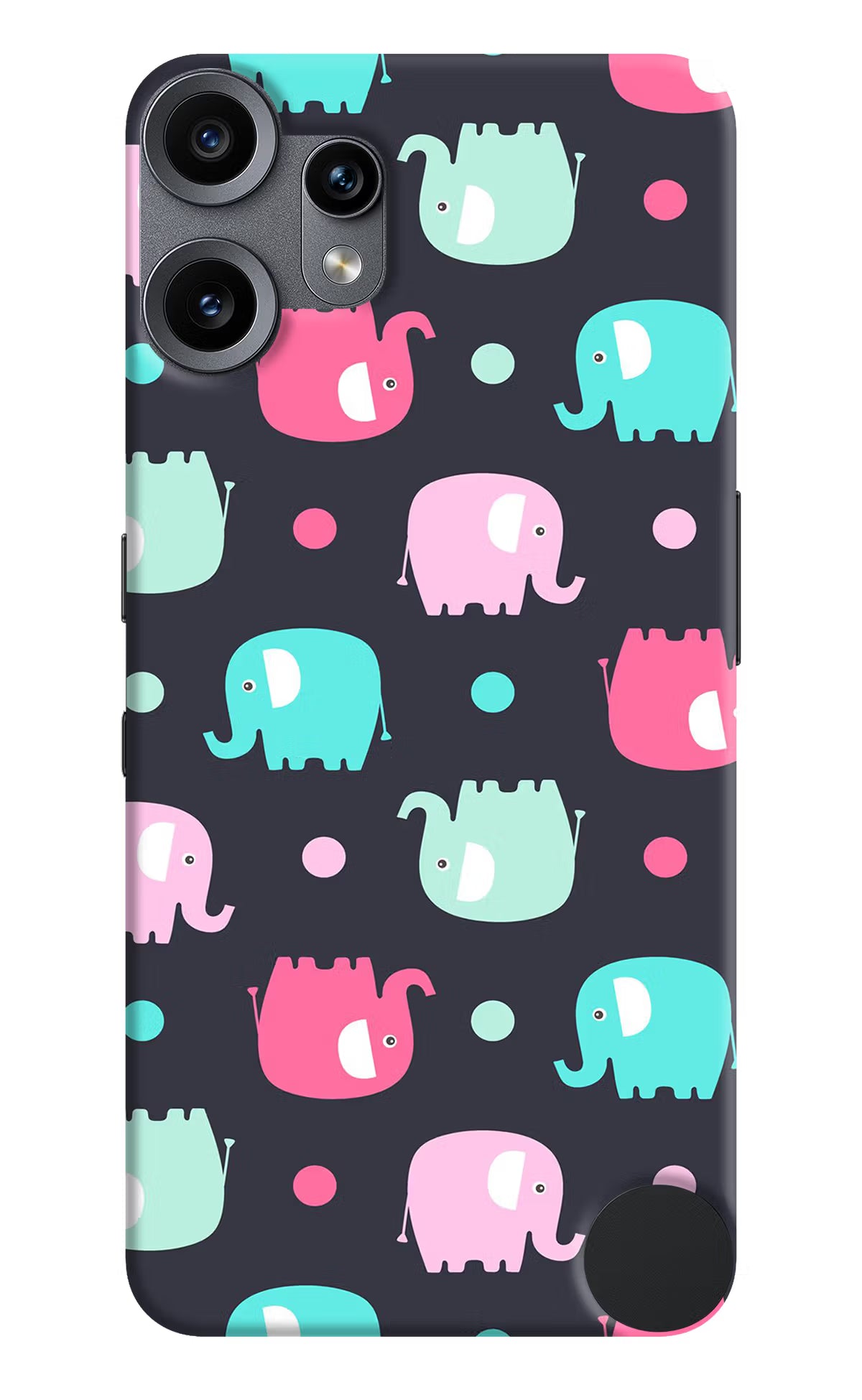 Elephants CMF by Nothing Phone 2 Pro Back Cover - Elephants CMF by Nothing Phone 2 Pro Hard Case Back Cover by Casekaro Elephants CMF by Nothing Phone 2 Pro Hard Case Back Cover by Casekaro