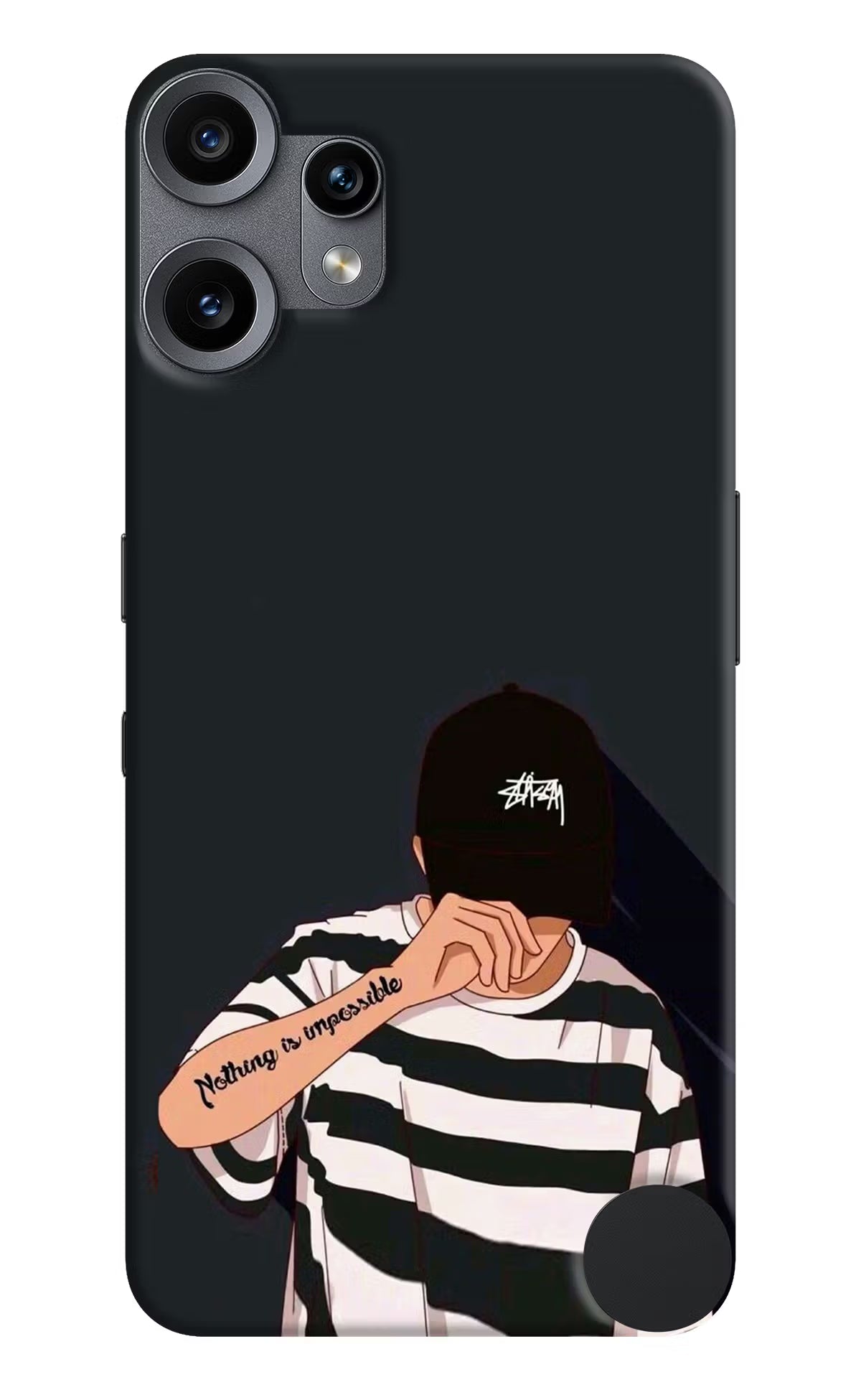 Aesthetic Boy CMF by Nothing Phone 2 Pro Back Cover - Aesthetic Boy CMF by Nothing Phone 2 Pro Hard Case Back Cover by Casekaro Aesthetic Boy CMF by Nothing Phone 2 Pro Hard Case Back Cover by Casekaro