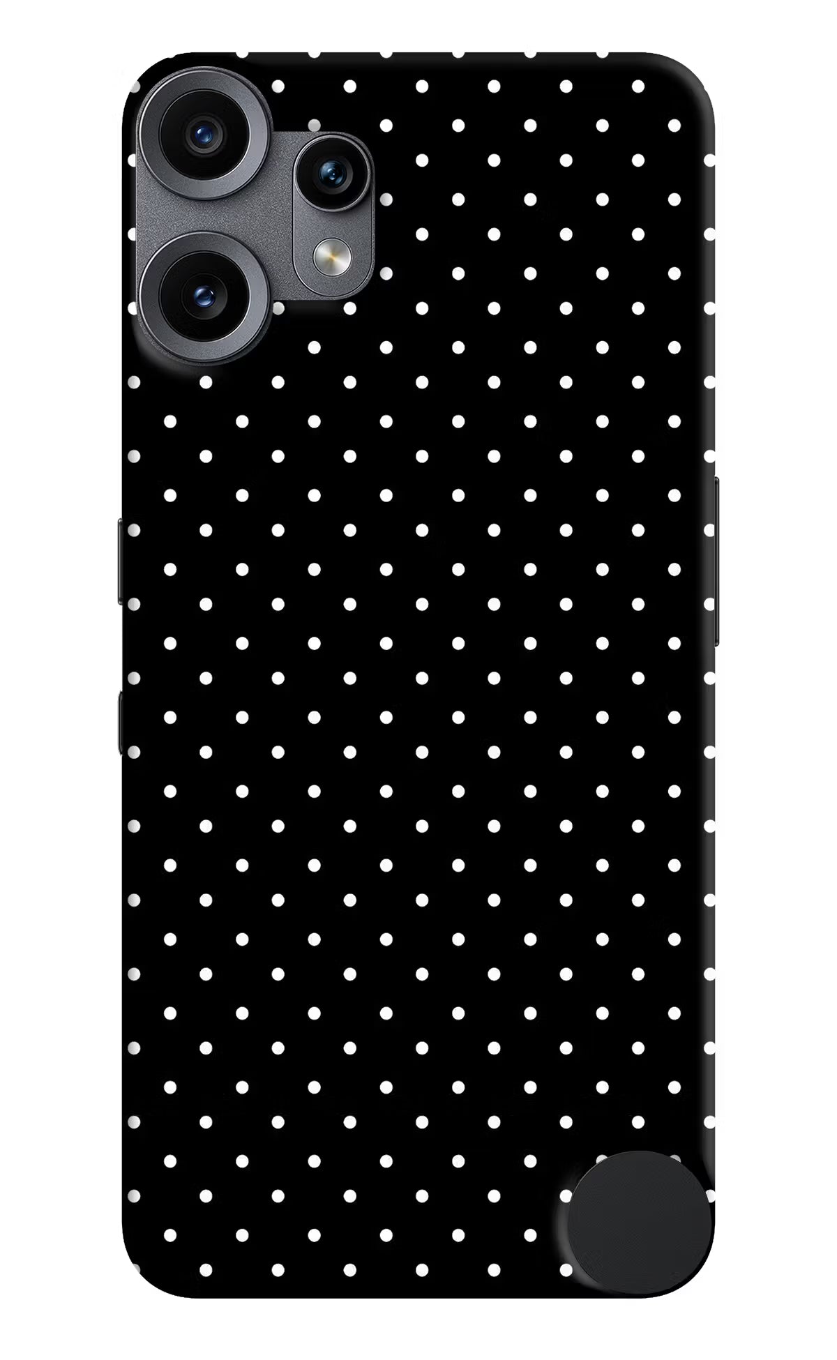 White Dots CMF by Nothing Phone 2 Pro Back Cover - White Dots CMF by Nothing Phone 2 Pro Hard Case Back Cover by Casekaro White Dots CMF by Nothing Phone 2 Pro Hard Case Back Cover by Casekaro