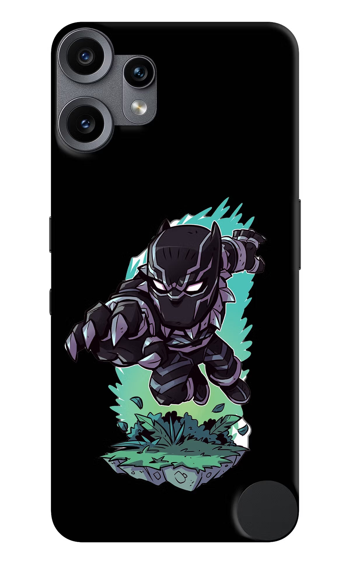 Black Panther CMF by Nothing Phone 2 Pro Back Cover