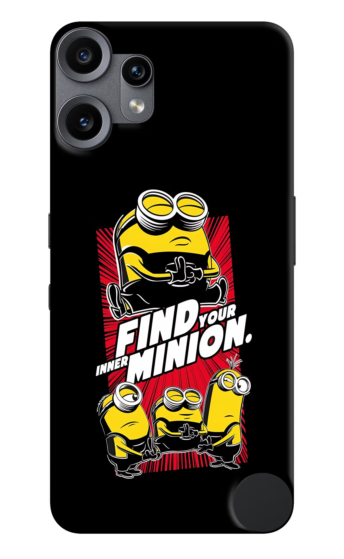 Find your inner Minion CMF by Nothing Phone 2 Pro Back Cover - Find your inner Minion CMF by Nothing Phone 2 Pro Hard Case Back Cover by Casekaro Find your inner Minion CMF by Nothing Phone 2 Pro Hard Case Back Cover by Casekaro