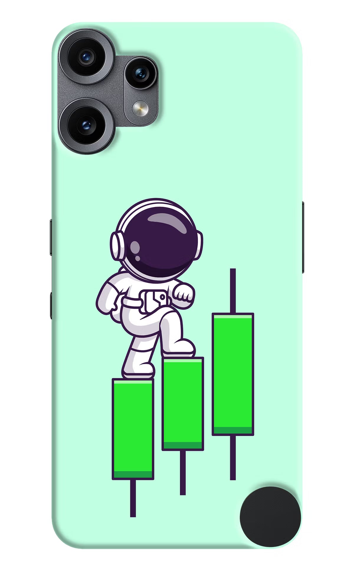 Astronaut Trader CMF by Nothing Phone 2 Pro Back Cover
