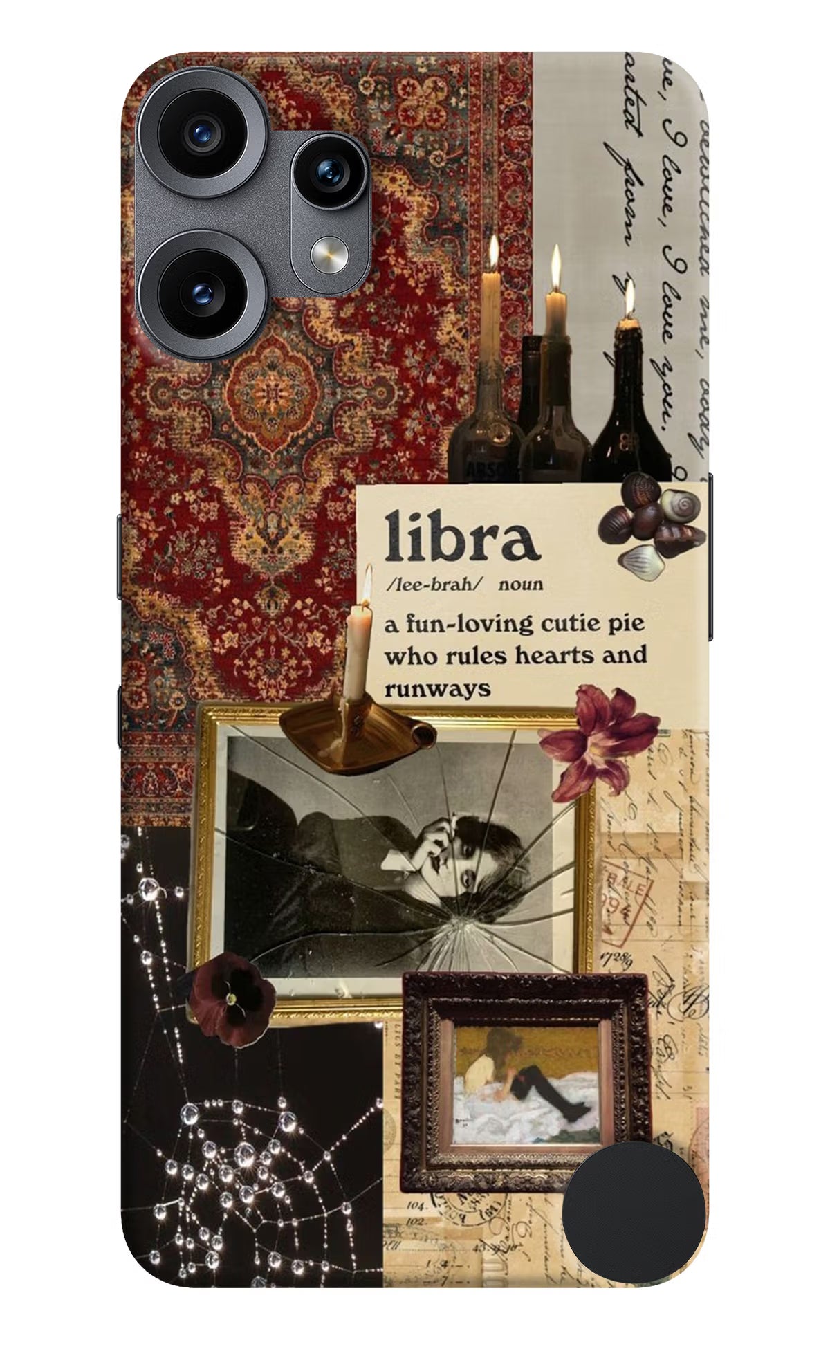 Libra Zodiac CMF by Nothing Phone 2 Pro Back Cover - Libra Zodiac CMF by Nothing Phone 2 Pro Hard Case Back Cover by Casekaro Libra Zodiac CMF by Nothing Phone 2 Pro Hard Case Back Cover by Casekaro